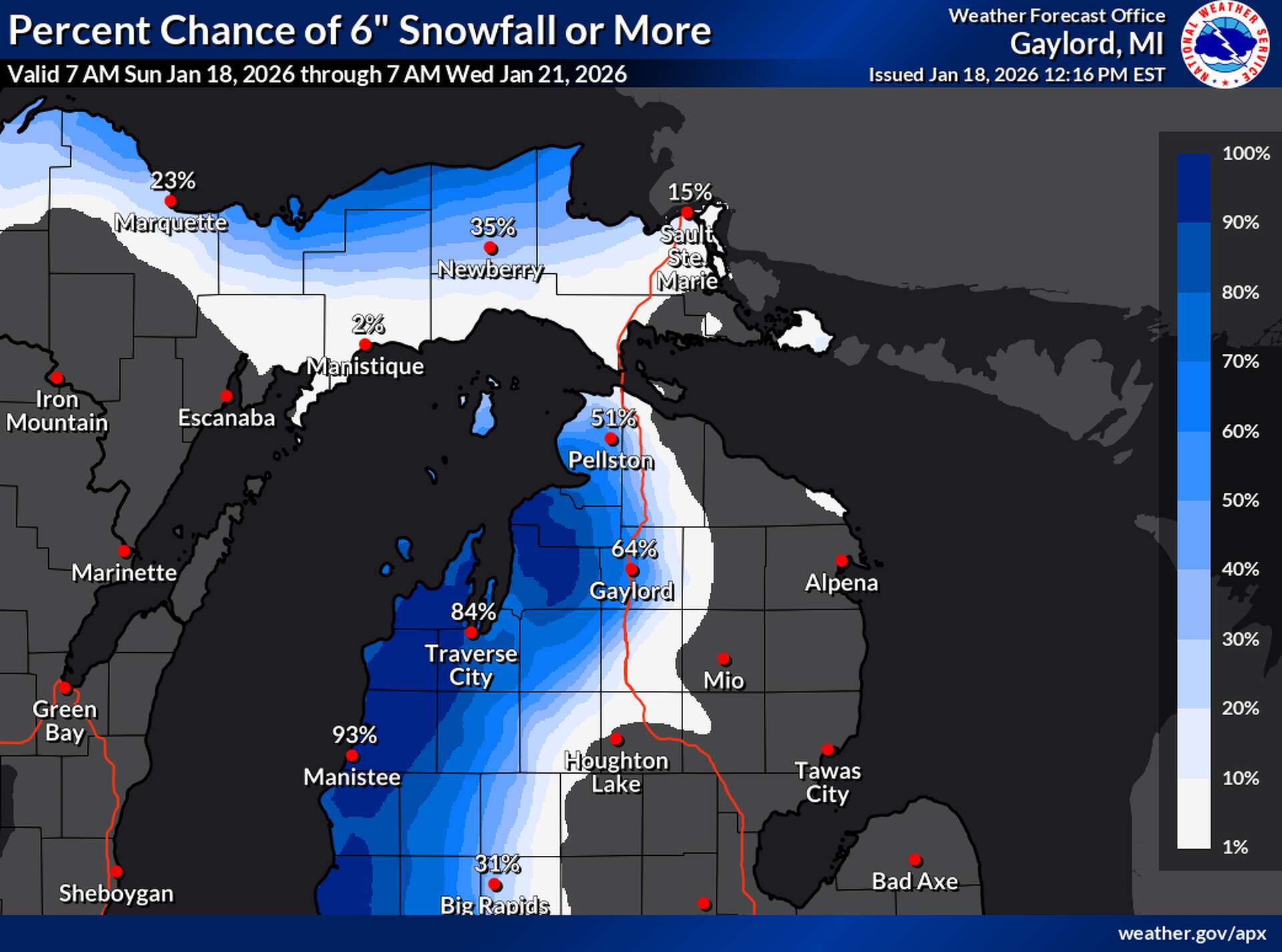 Warnings issued for Michigan as winter storm expected to start Sunday
