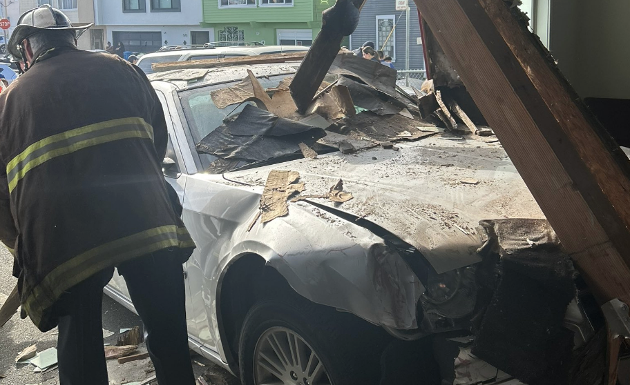 Multiple people injured after car crashes into San Francisco church