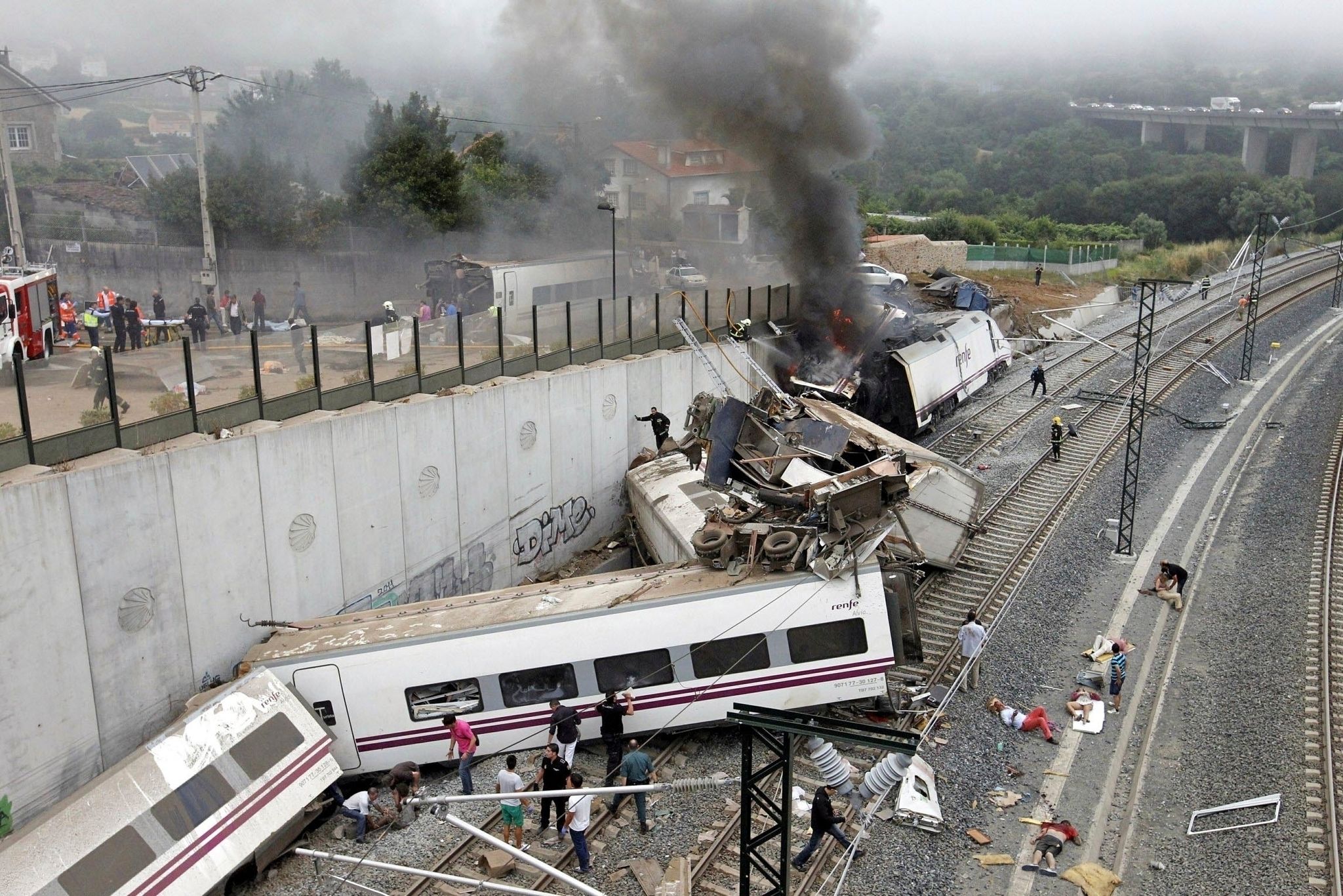 Un vistazo a los accidentes de tren más mortales en Europa en los ...