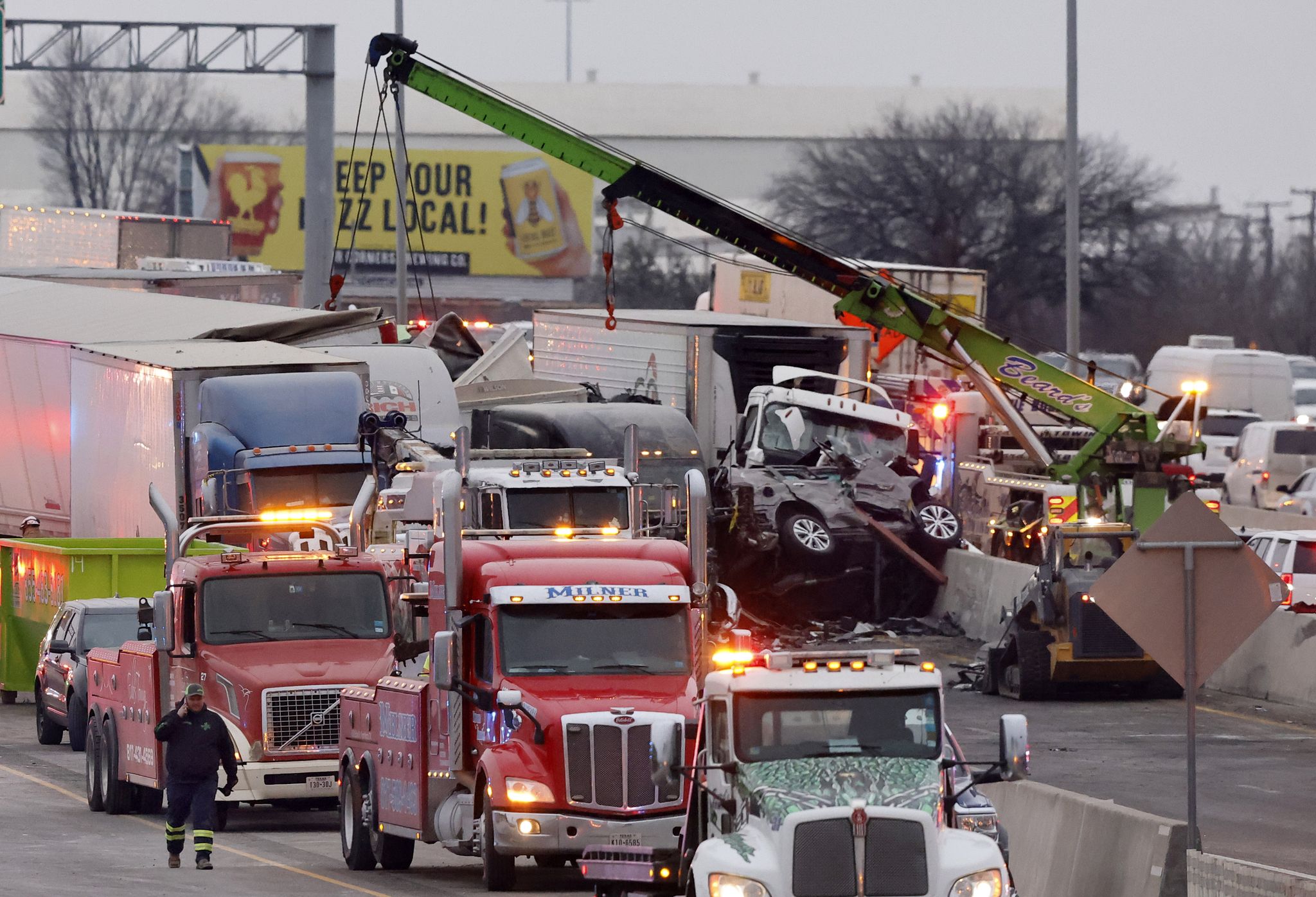 NTSB documents provide details in massive 2021 Fort Worth pileup