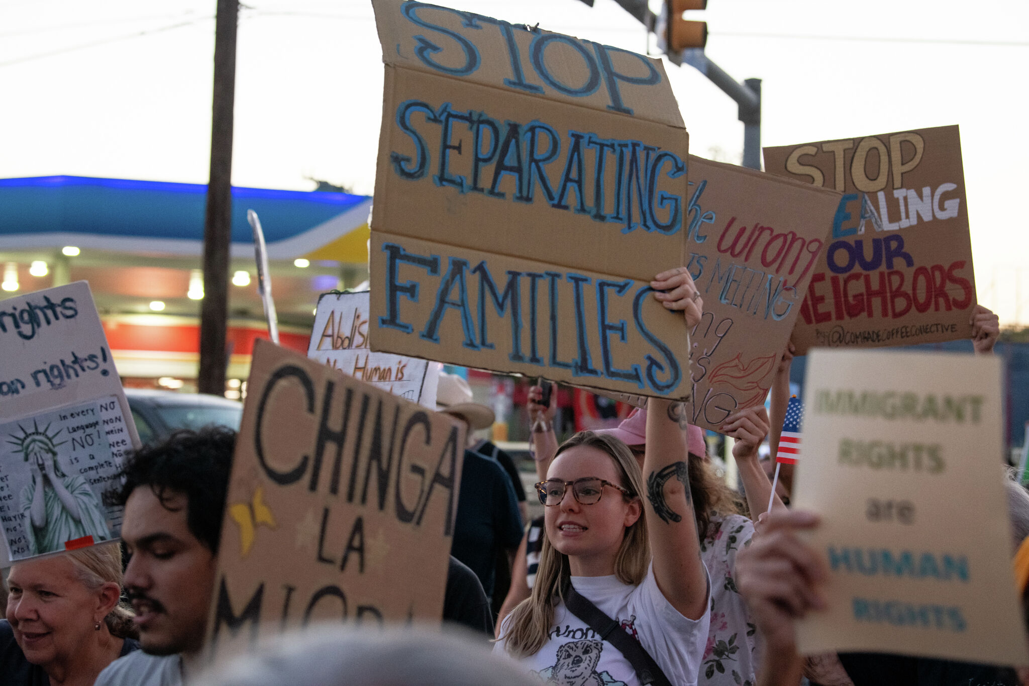Hispanic Buttons Rights Opinion: Hispanic voters want secure borders, path to citizenship