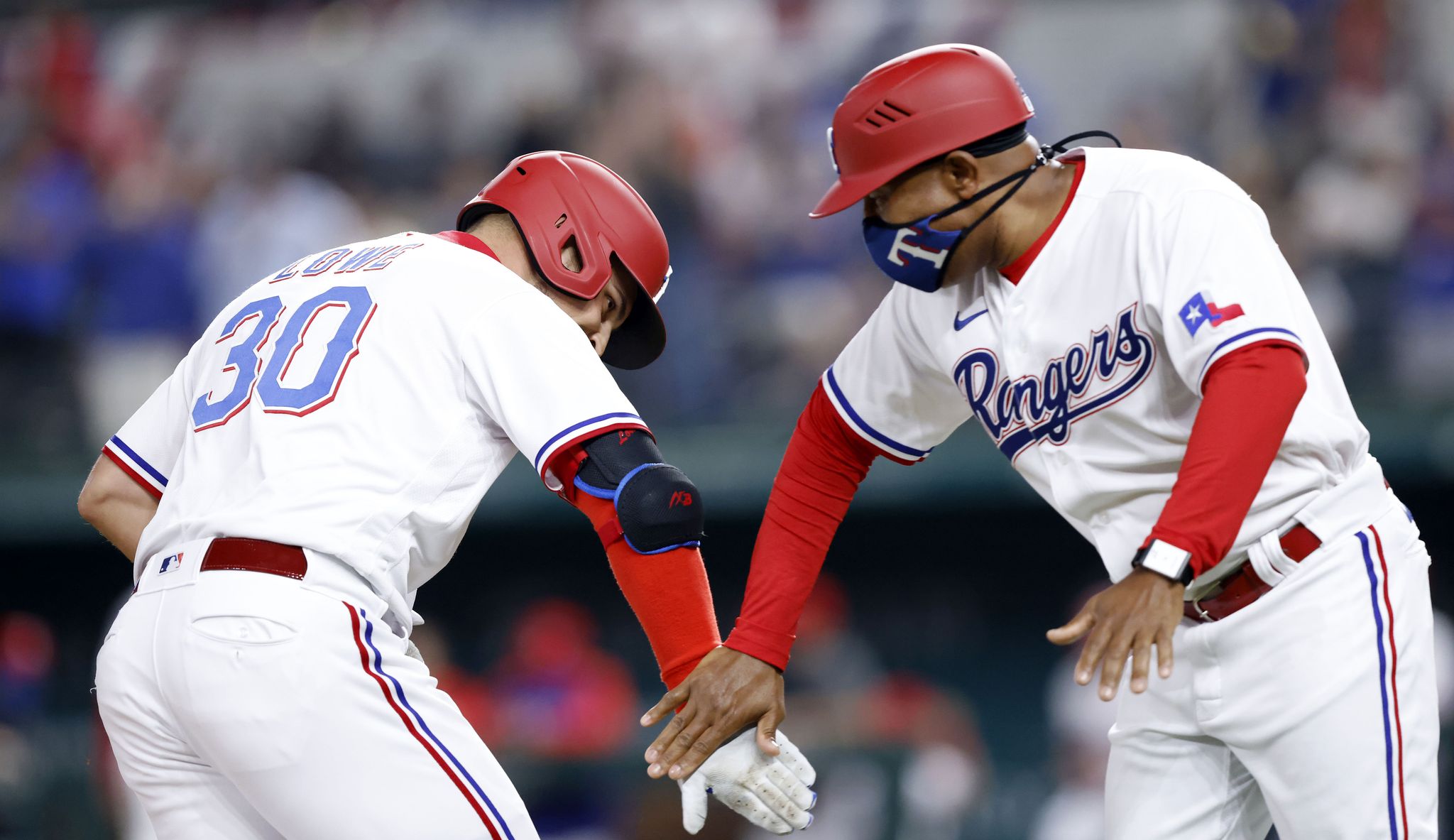 How hot is Nate Lowe? He just set a new Rangers record in his first ...