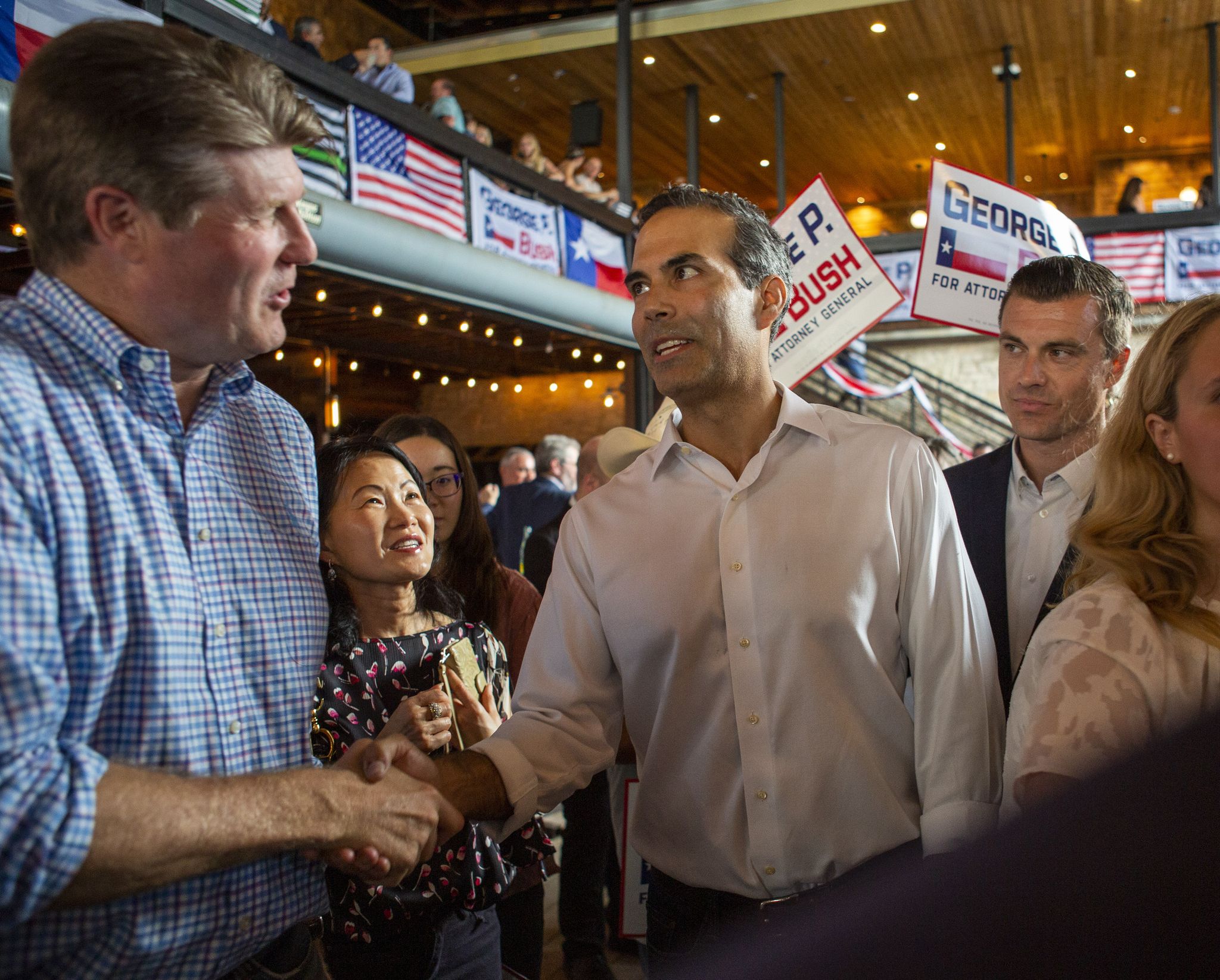 Texas Land Commissioner George P. Bush announces GOP primary challenge ...