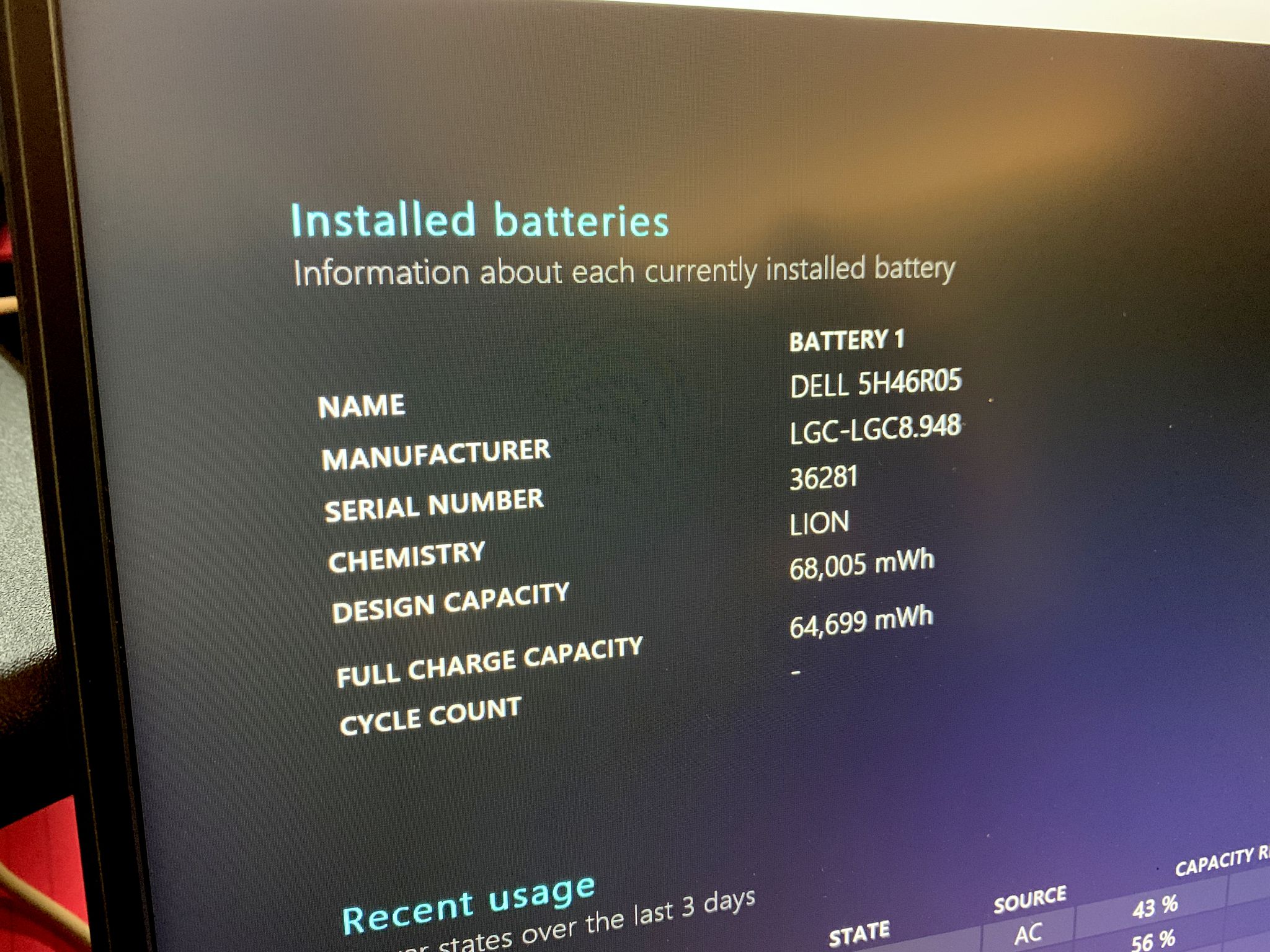 How to find your laptop's hidden battery stats