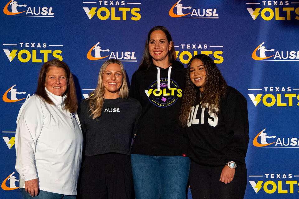 Texas Volts Cat Osterman, Mia Scott say its a dream come true to have Texas Volts