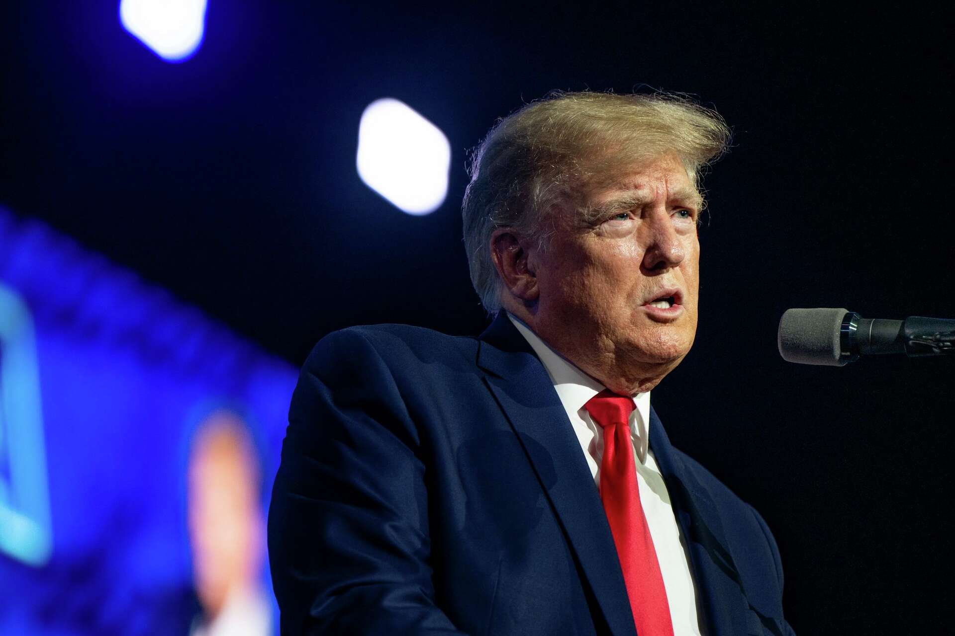 Trump at NRA pushes school security after Uvalde