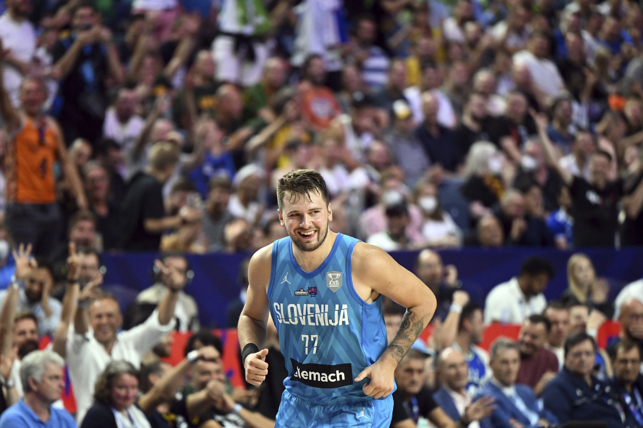 Mavs' Luka Doncic on becoming Slovenia's captain for FIBA World Cup