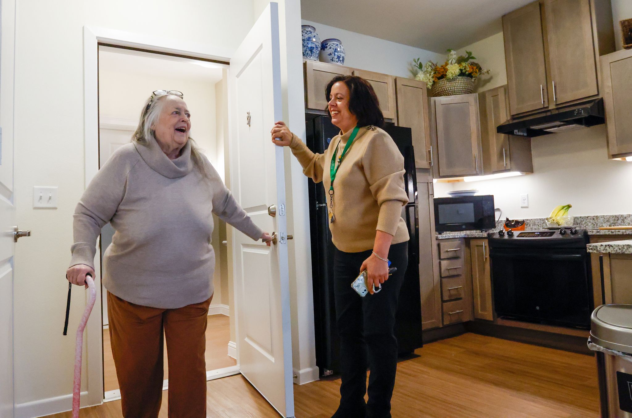 Elderly Dallas woman rescued from squalid house gets new start