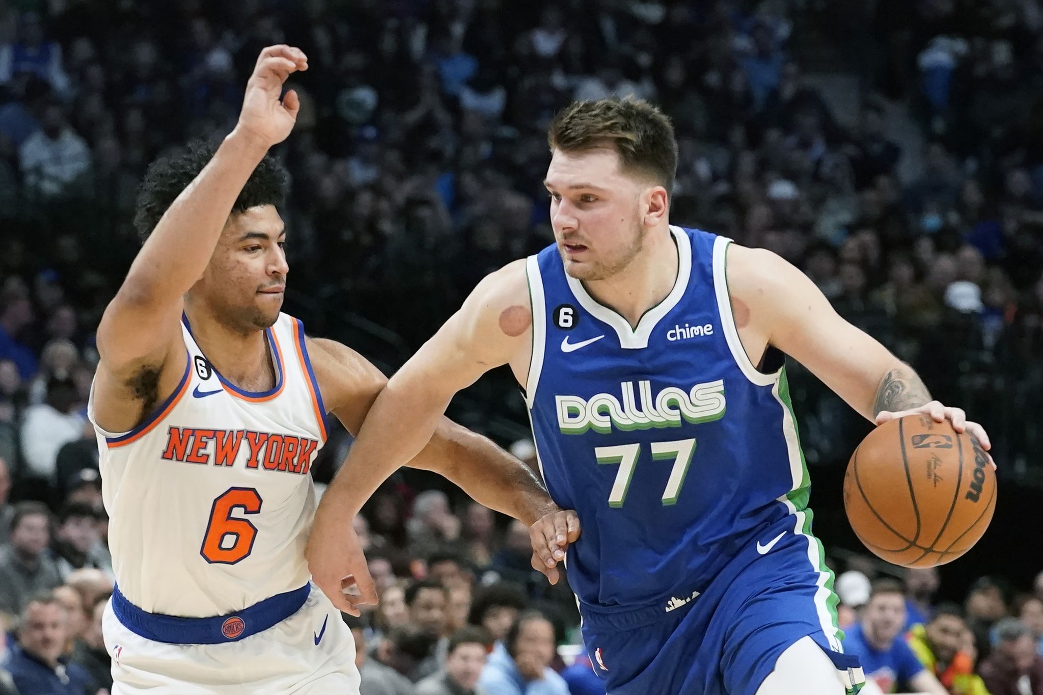 Watch Luka Doncic's insane play that sent Mavericks to overtime