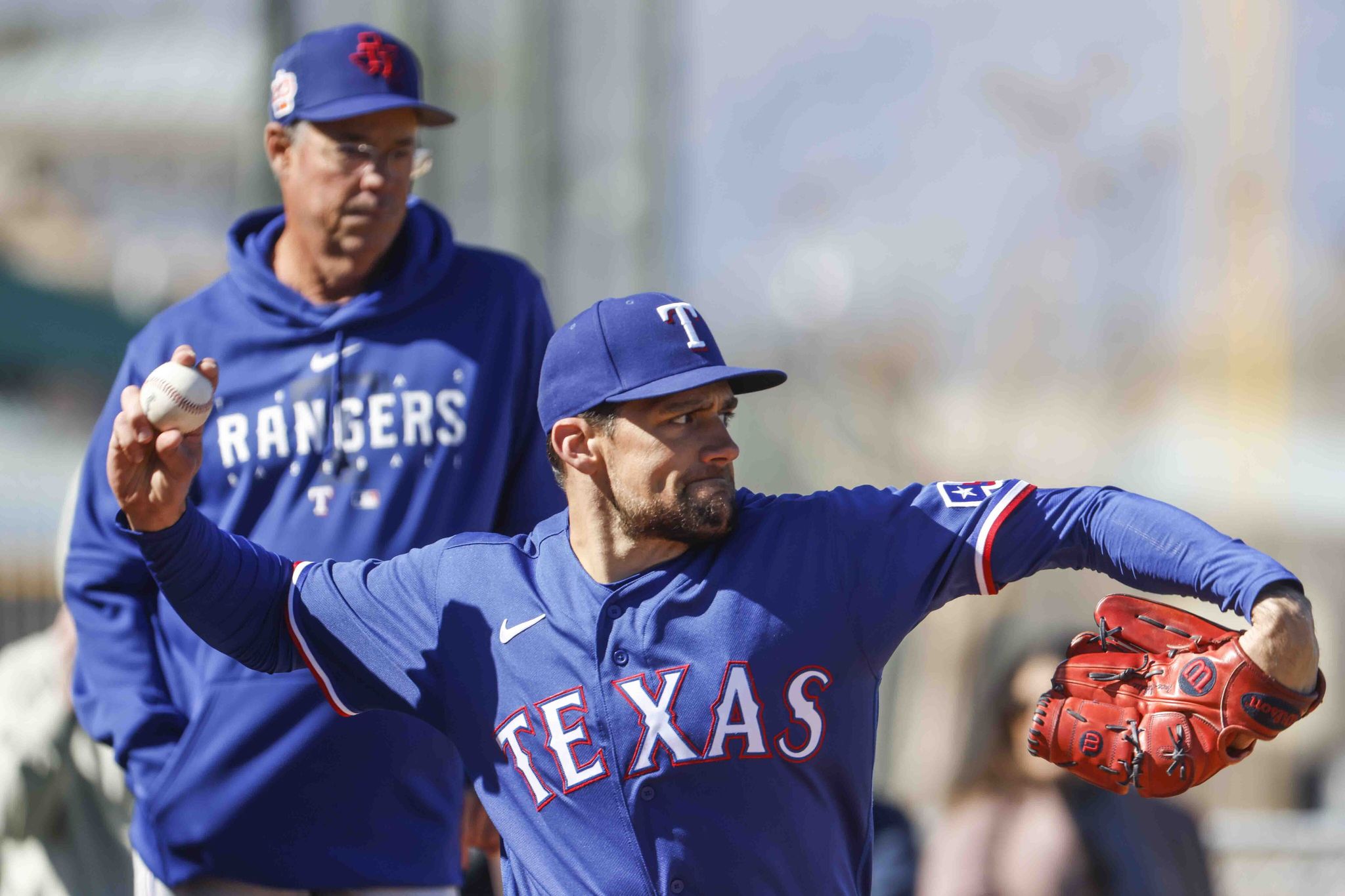 Kyle Rix Rangers Rangers starting rotation racks up Ks, but how about innings?
