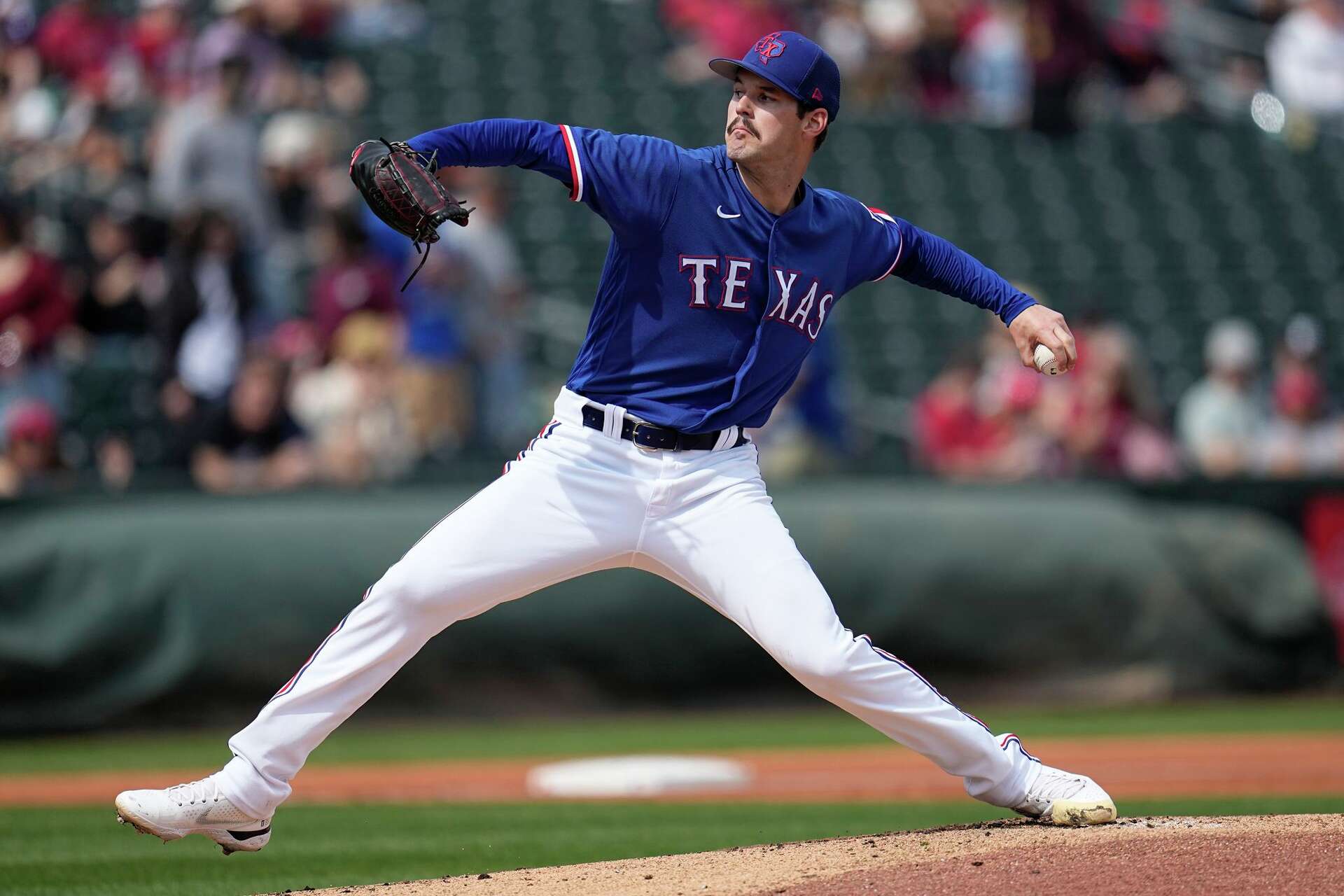 Rangers pitcher Cole Ragan's velocity jump is turning heads
