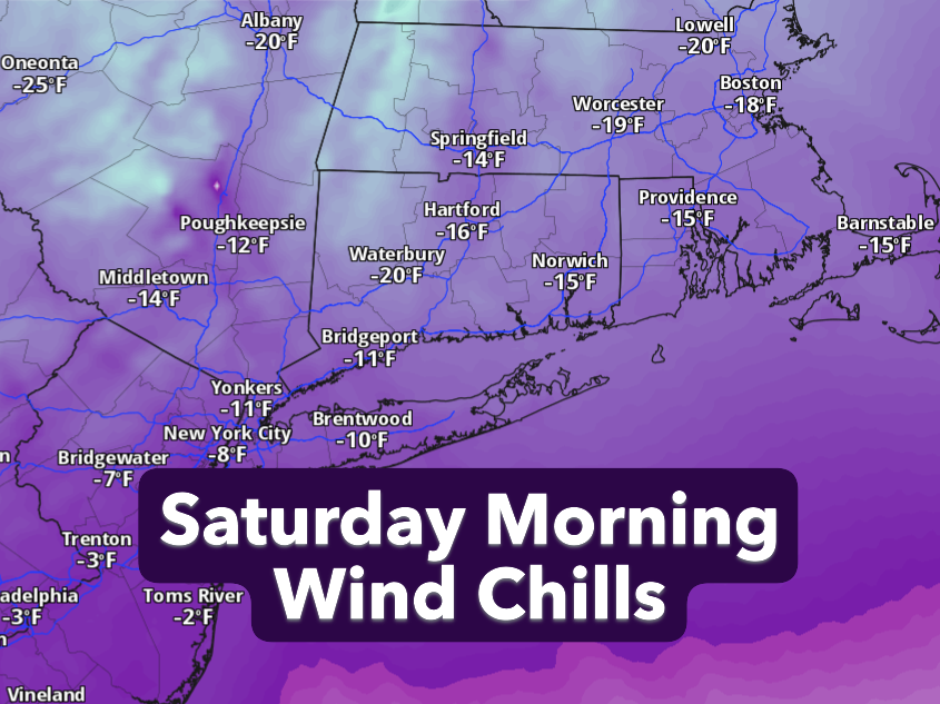 Mild Thursday before brutal cold and weekend snow risk in CT