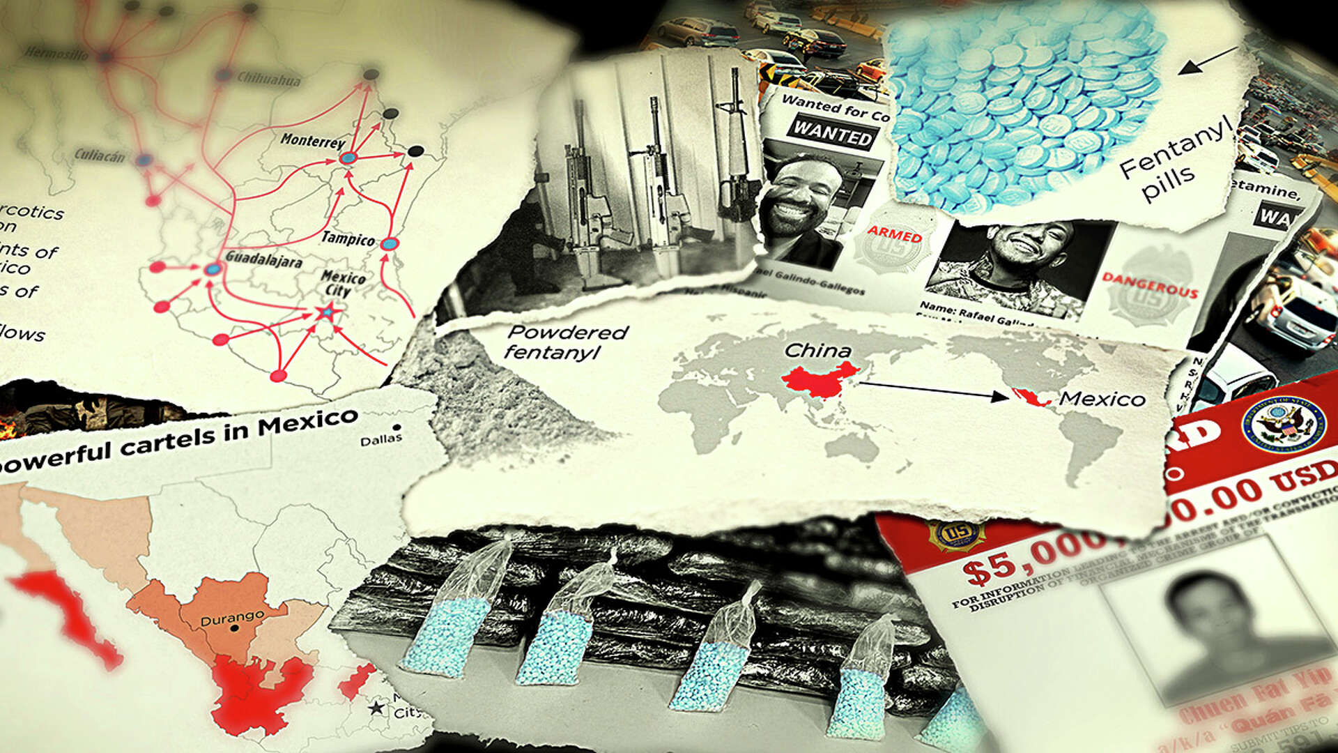 How fentanyl journeys from China to Mexico to North Texas