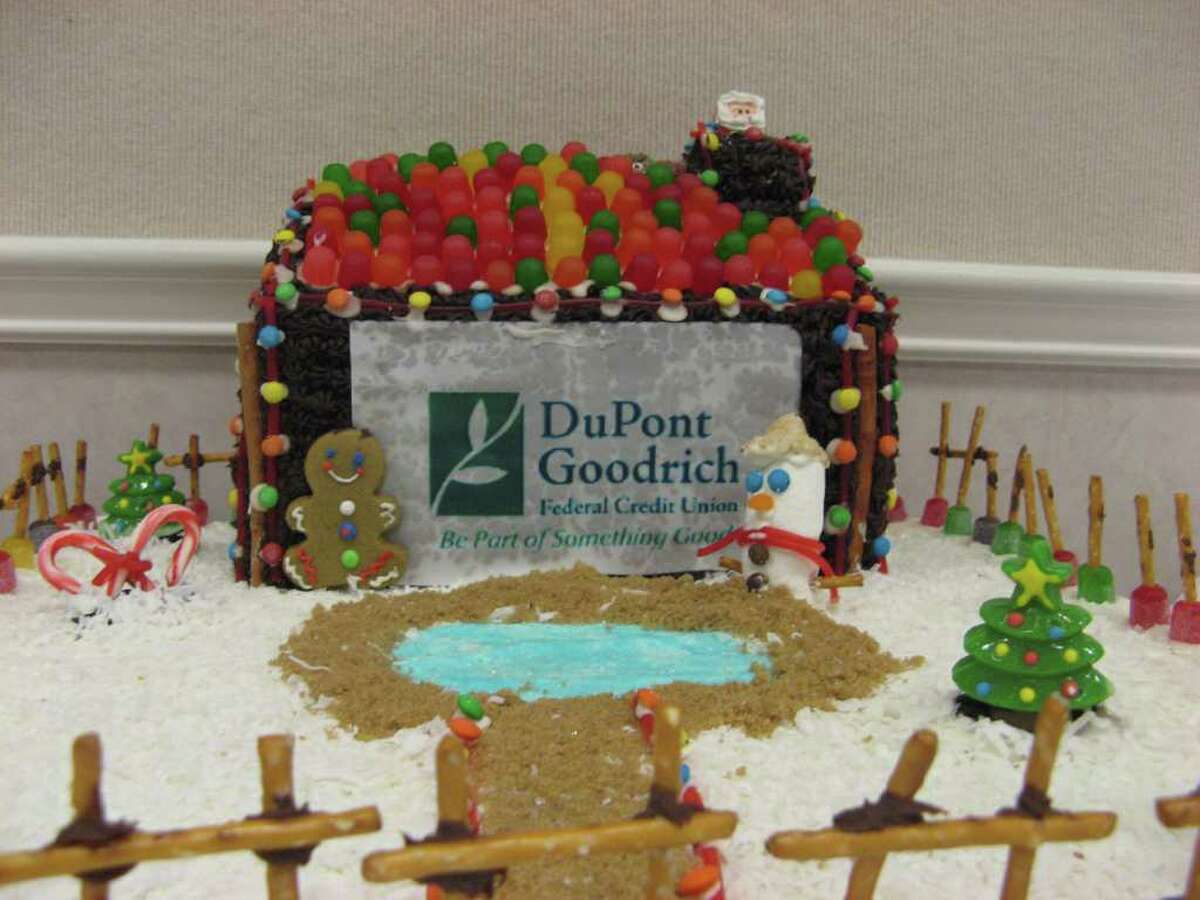 Gingerbread houses at the McFaddinWard House Visitor Center