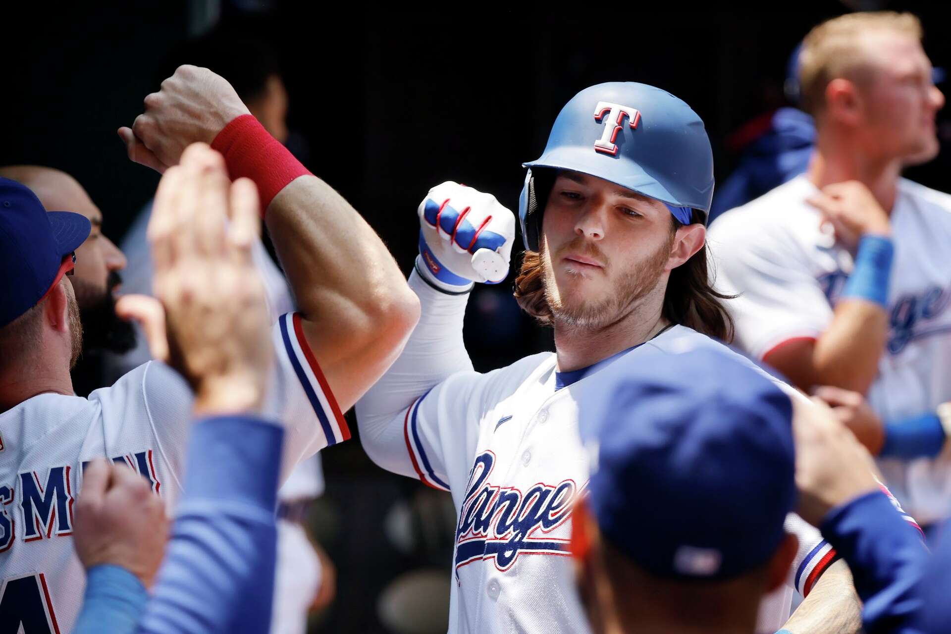 Jonah Heim trusting himself, Rangers offense key to breakout season