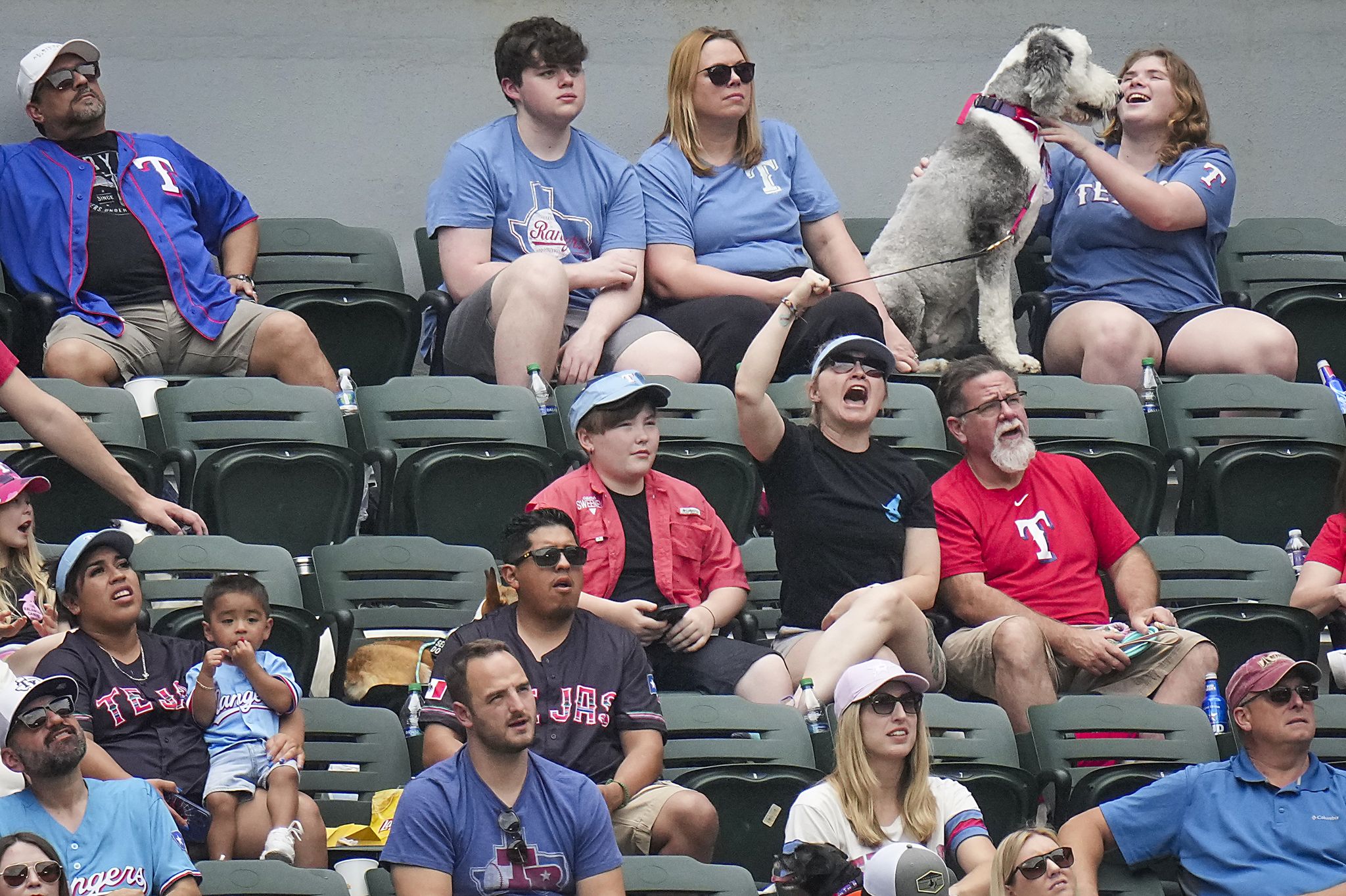 Texas Rangers Stand Photos: Rangers wrap up homestand with 13-3 blowout win over Rockies