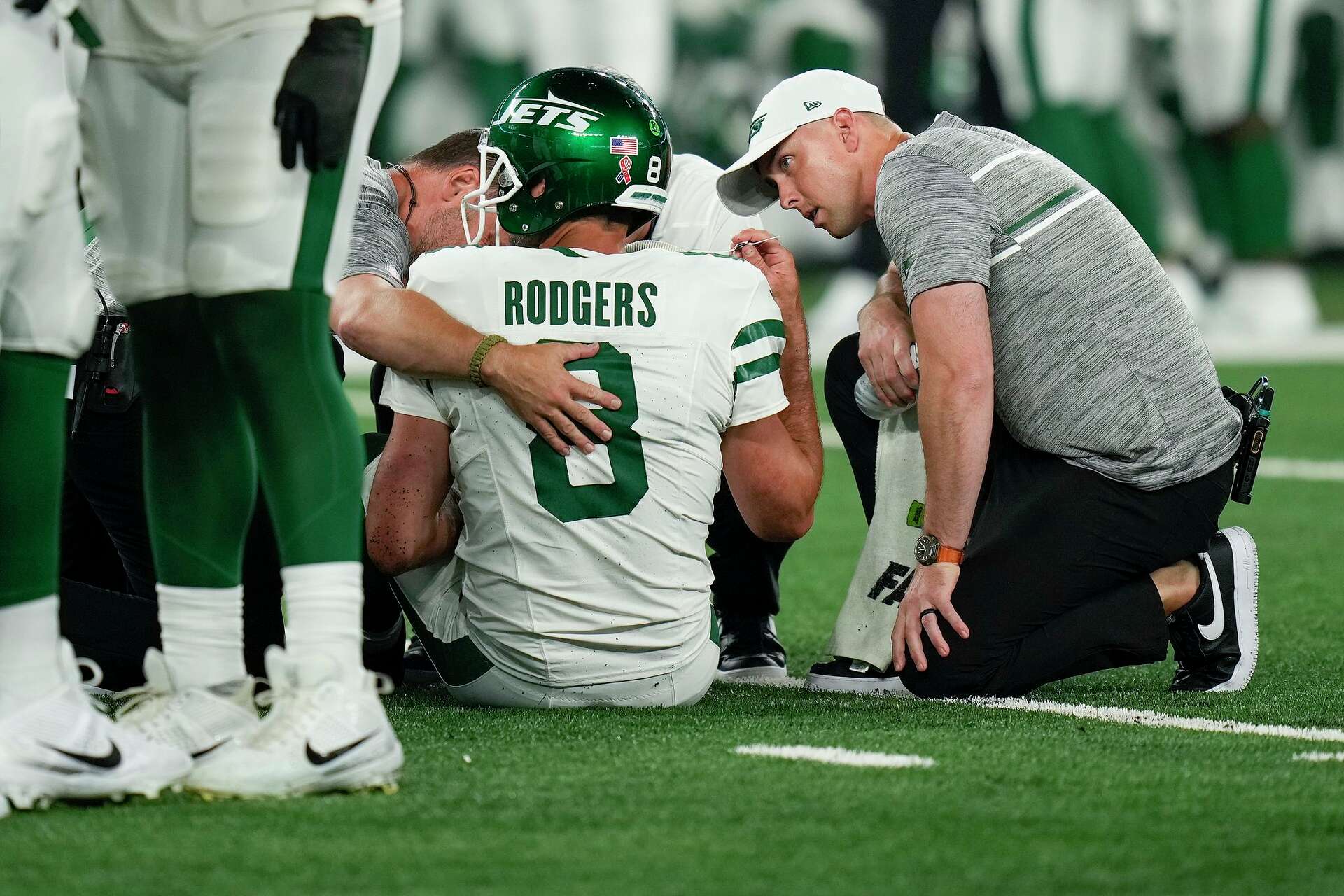 What Aaron Rodgers' injury likely means for Cowboys' meeting with Jets