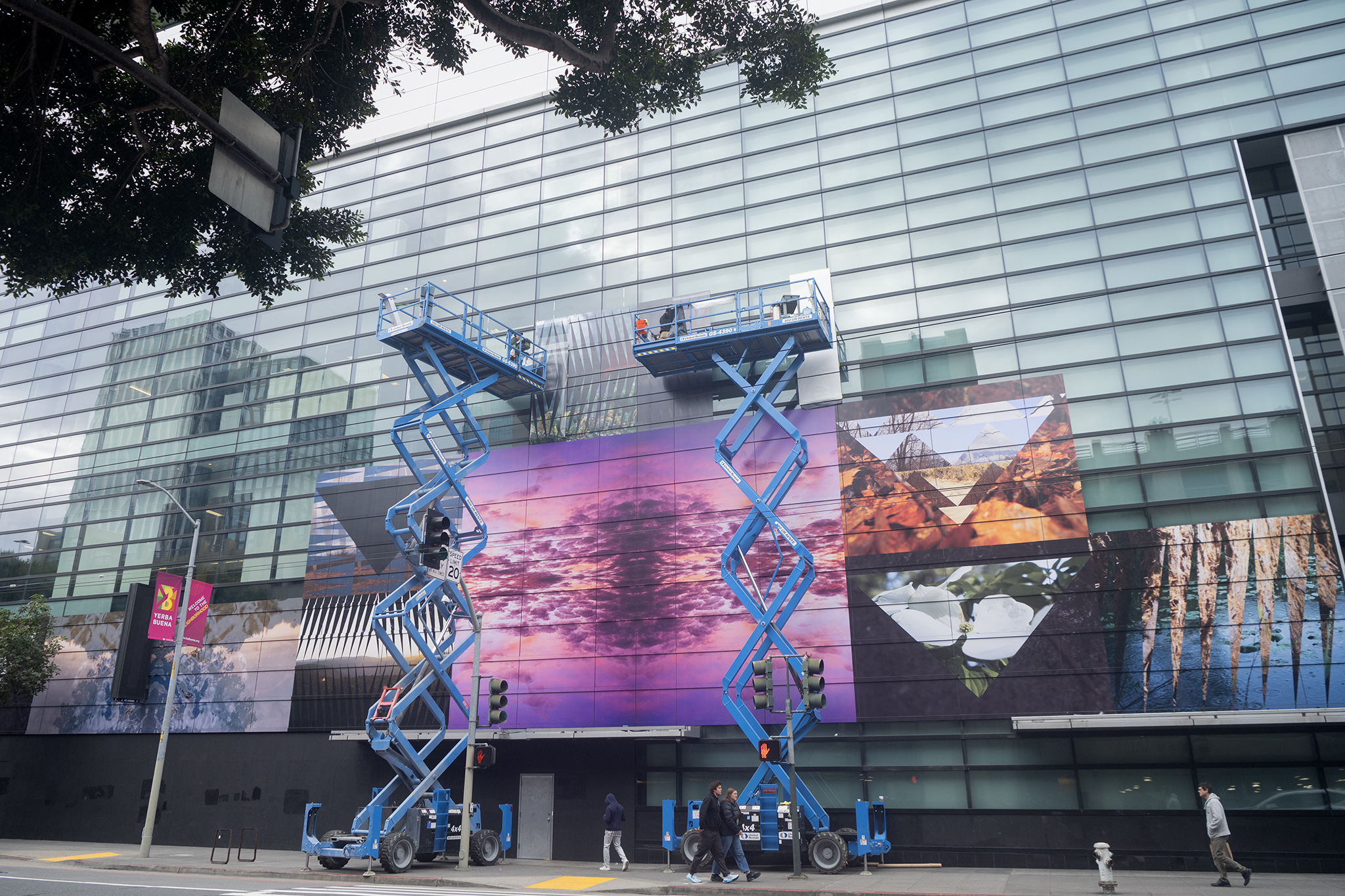 Massive new 433-foot mural arrives in downtown San Francisco
