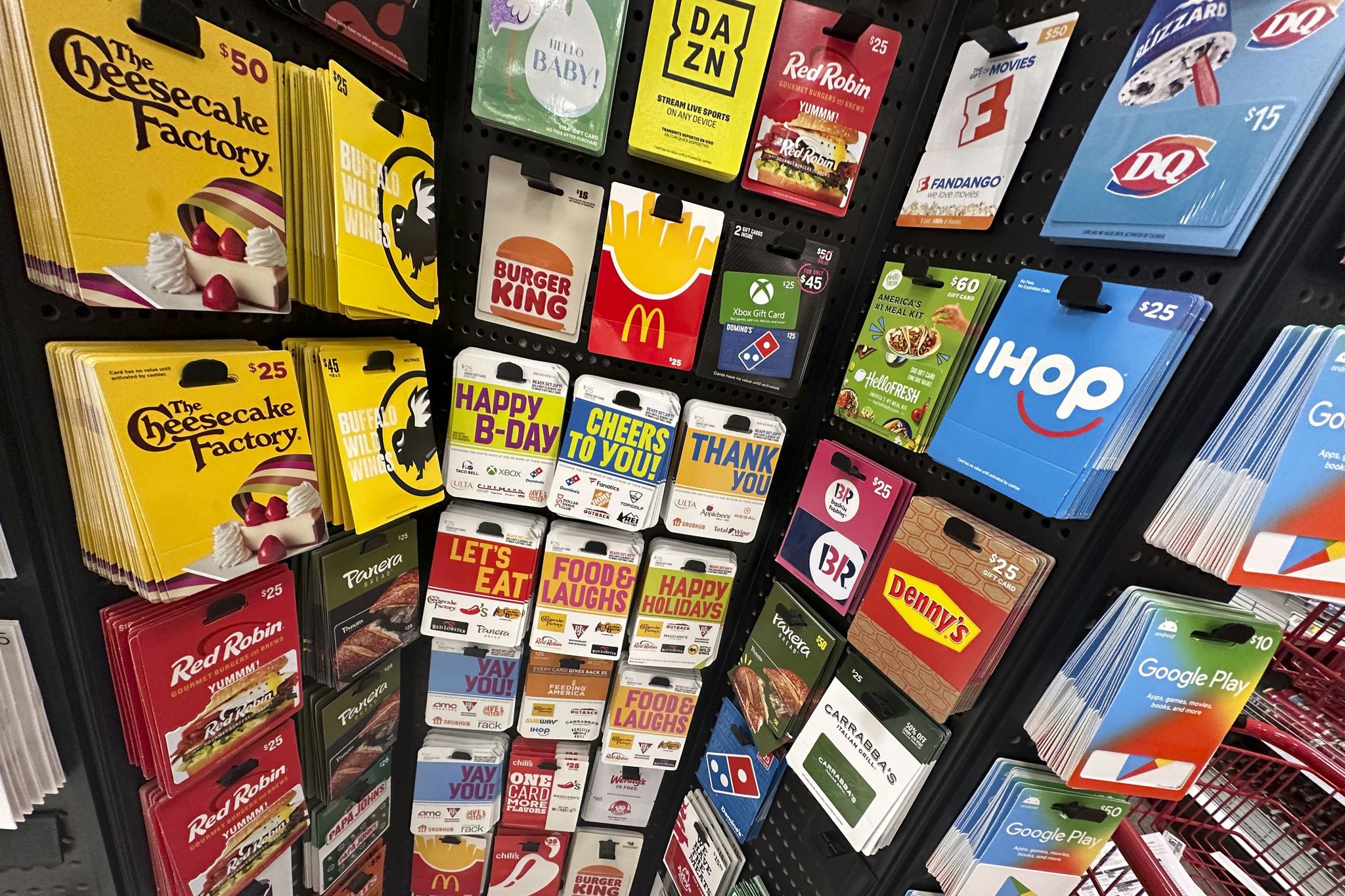 Three arrested in $14M statewide gift card fraud scheme