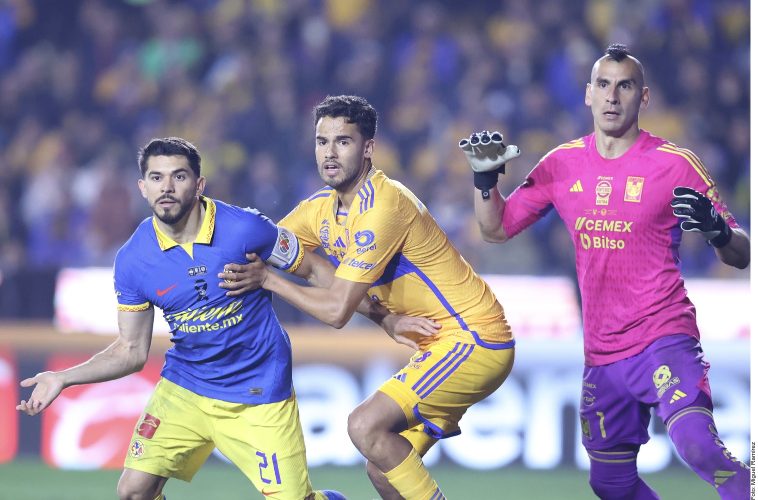 Quién ganó el partido de ayer entre Tigres y América, en la ida de la ...