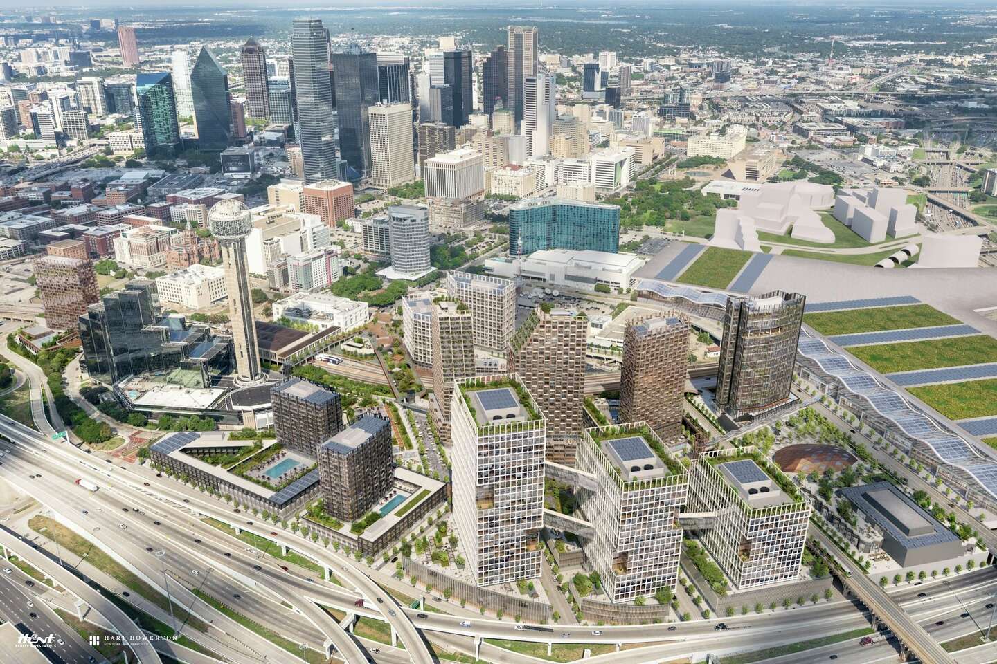 $5B plan unveiled for downtown Dallas' 50-year-old Reunion project
