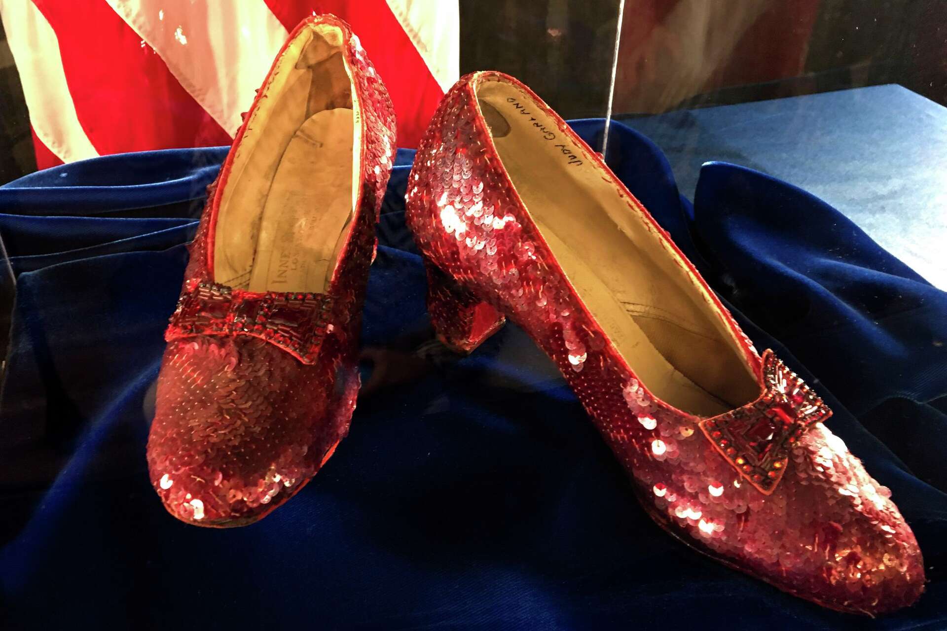 Stolen ruby slippers from 'Wizard of Oz' will be auctioned in Dallas