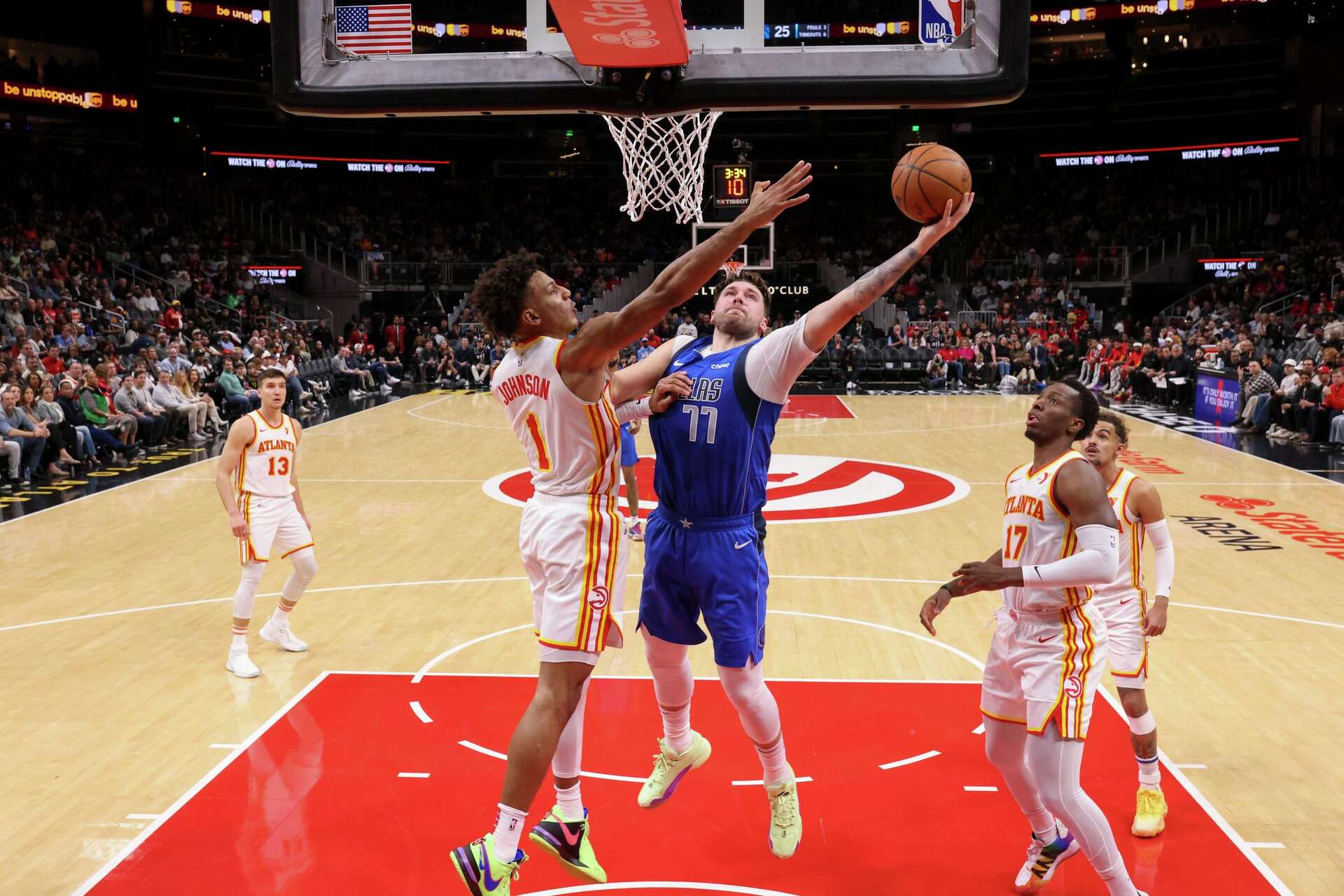 Explore every shot from Mavs star Luka Doncic's 73-point masterpiece