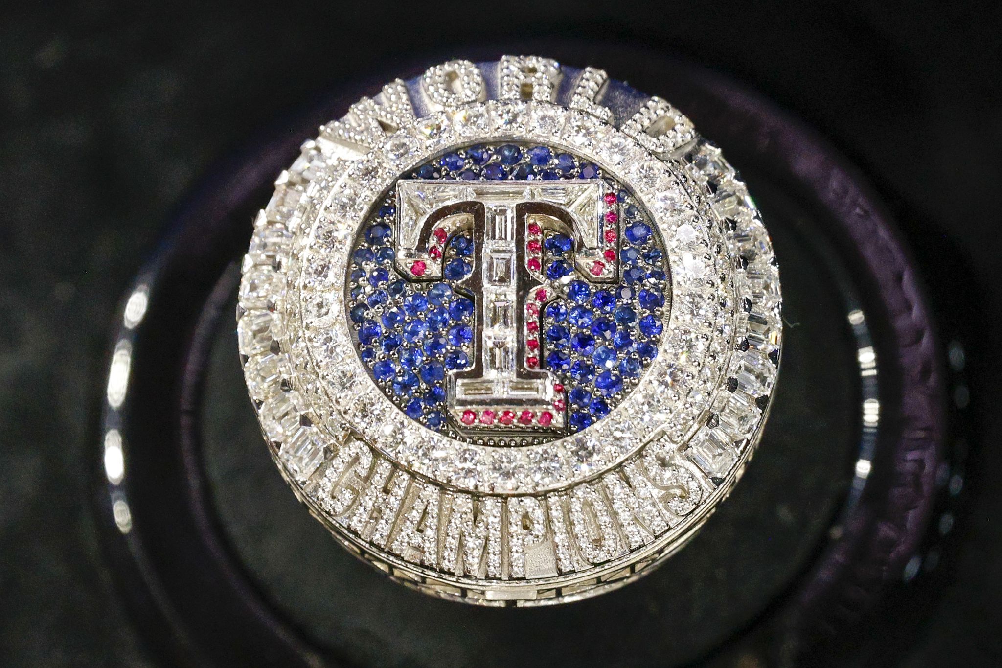 A first look at the Texas Rangers' World Series championship rings