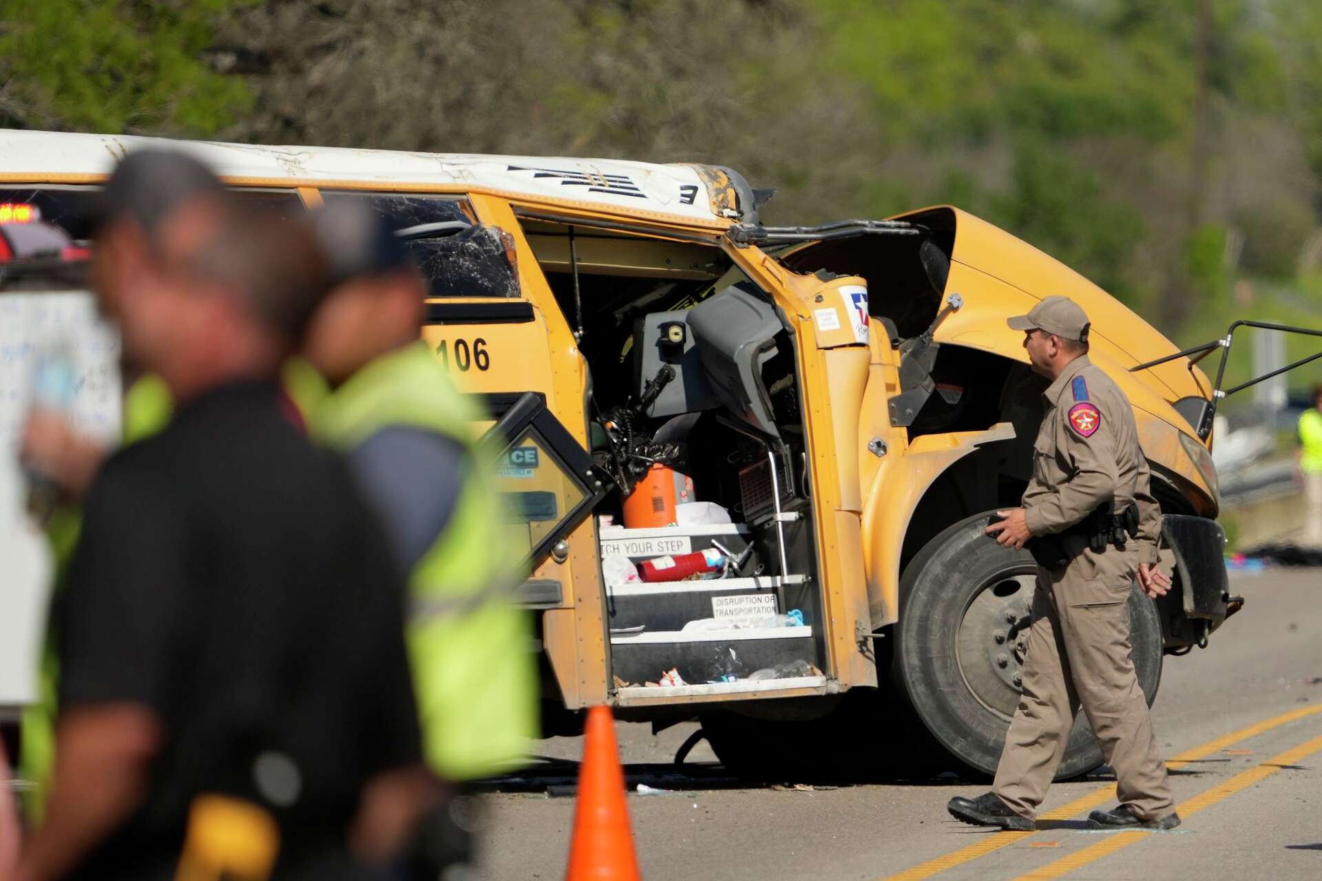 Texas man charged in crash that killed 5-year-old on school bus