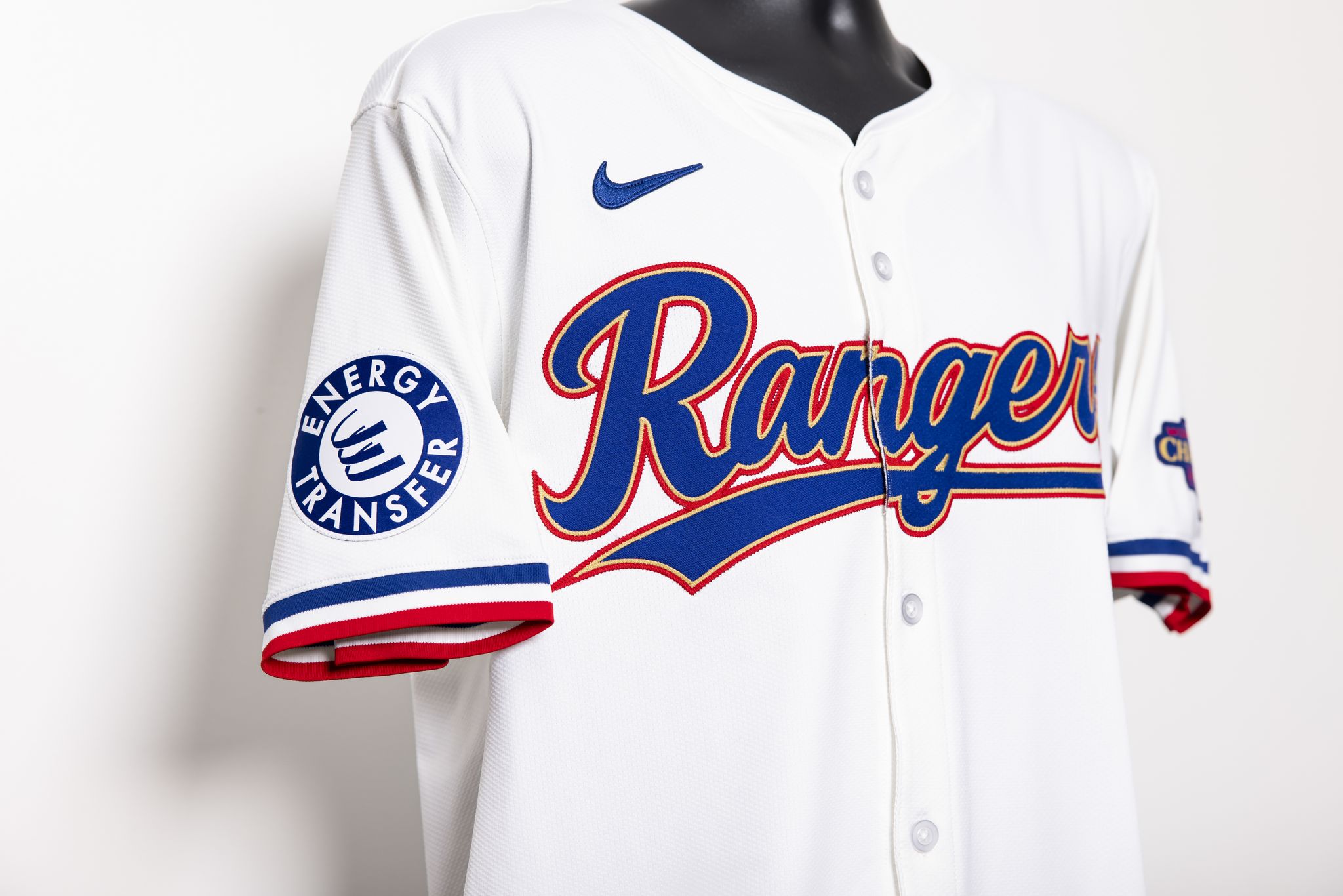 Perfect Draft Wraps Rangers Rangers join MLB's uniform patch club, adding sponsor to sleeve