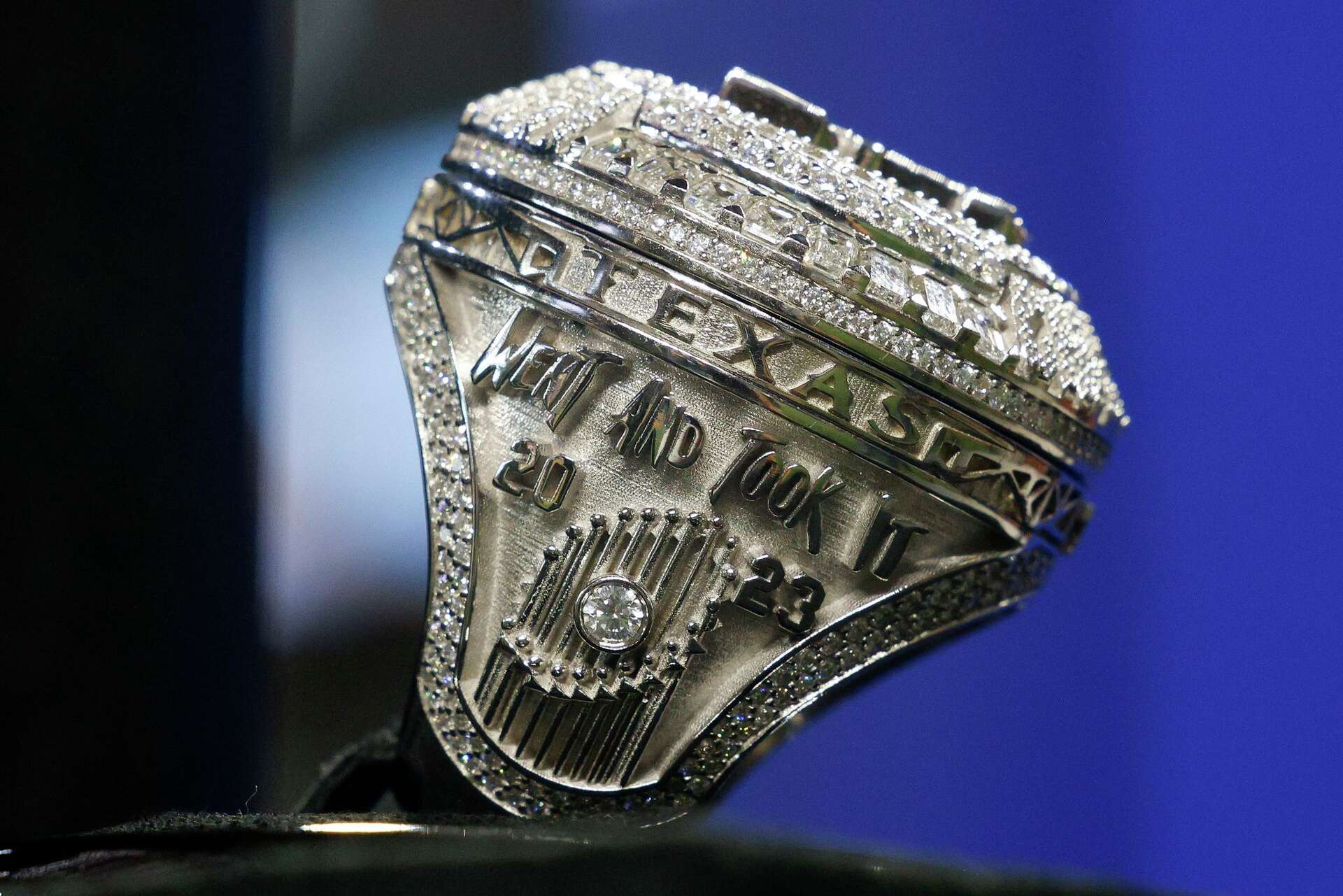 A first look at the Texas Rangers' World Series championship rings
