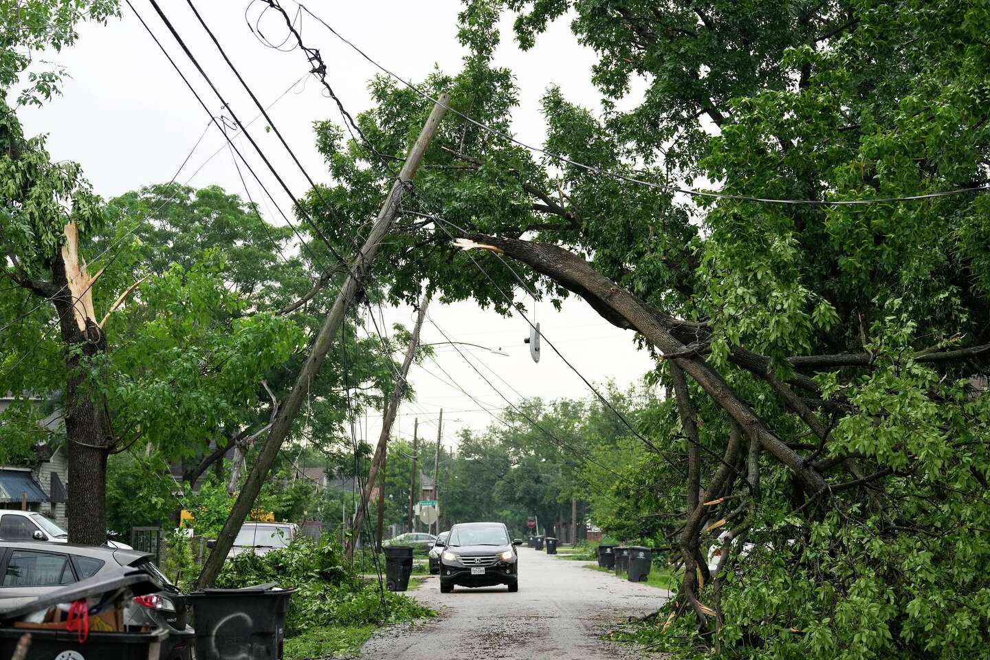 Most power restored in Houston after last week's deadly storms