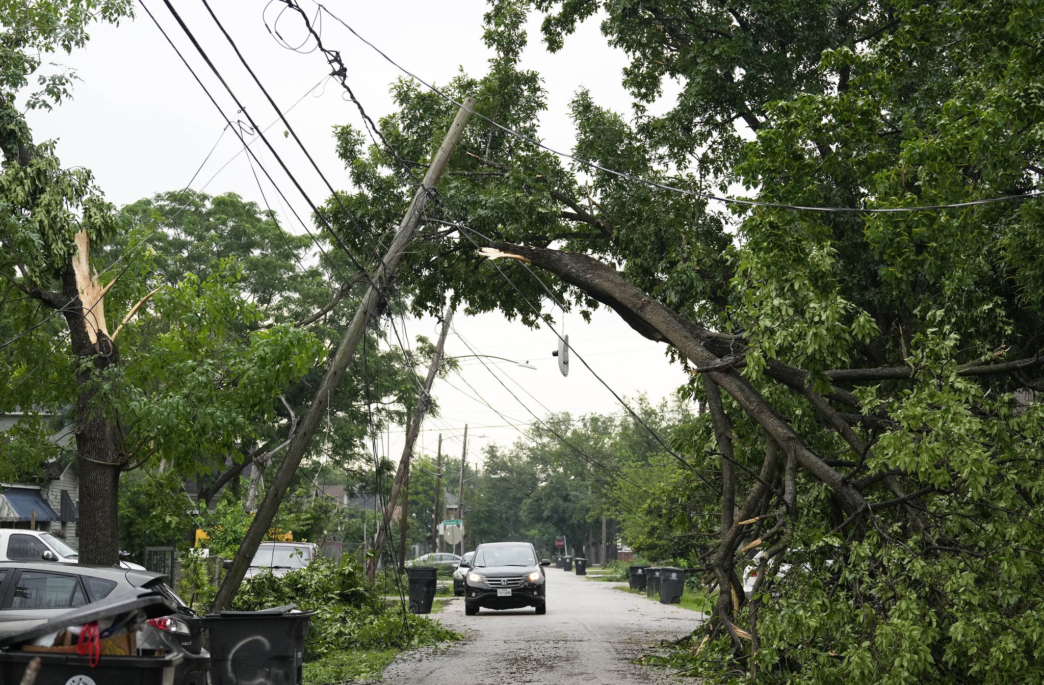 Most power restored in Houston after last week's deadly storms