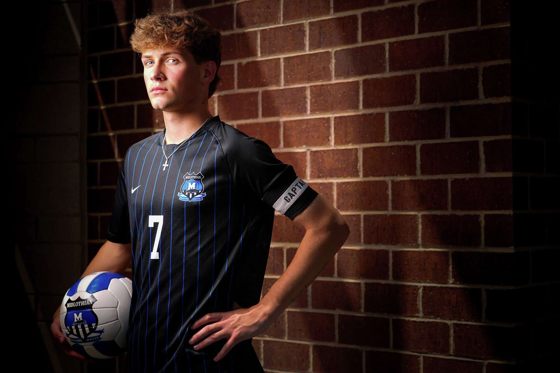 2024 boys soccer Player of the Year: Midlothian's Caden Naizer