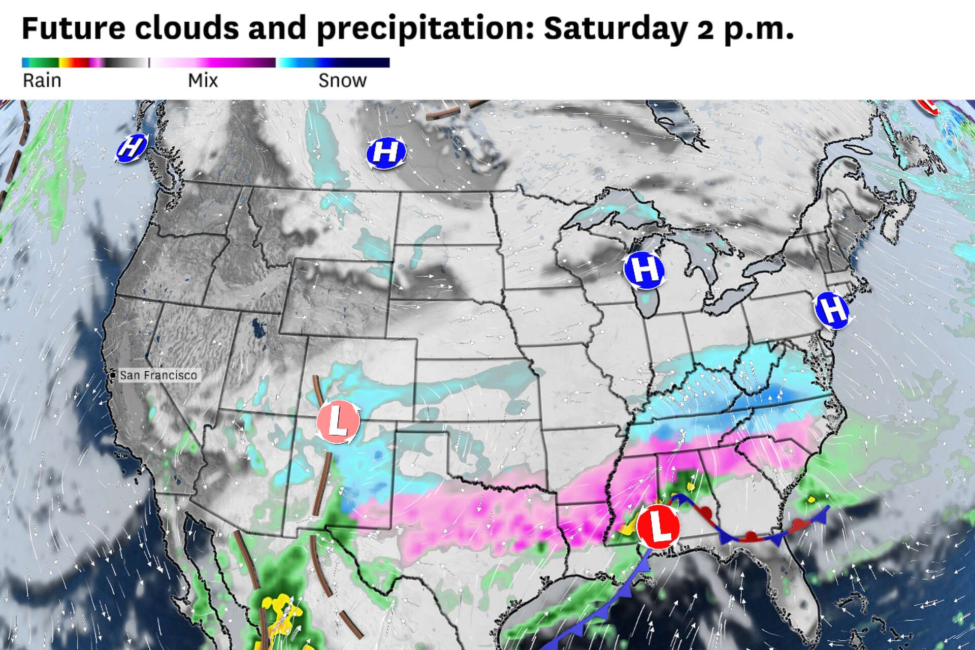 California storm to spark historic winter system across the US