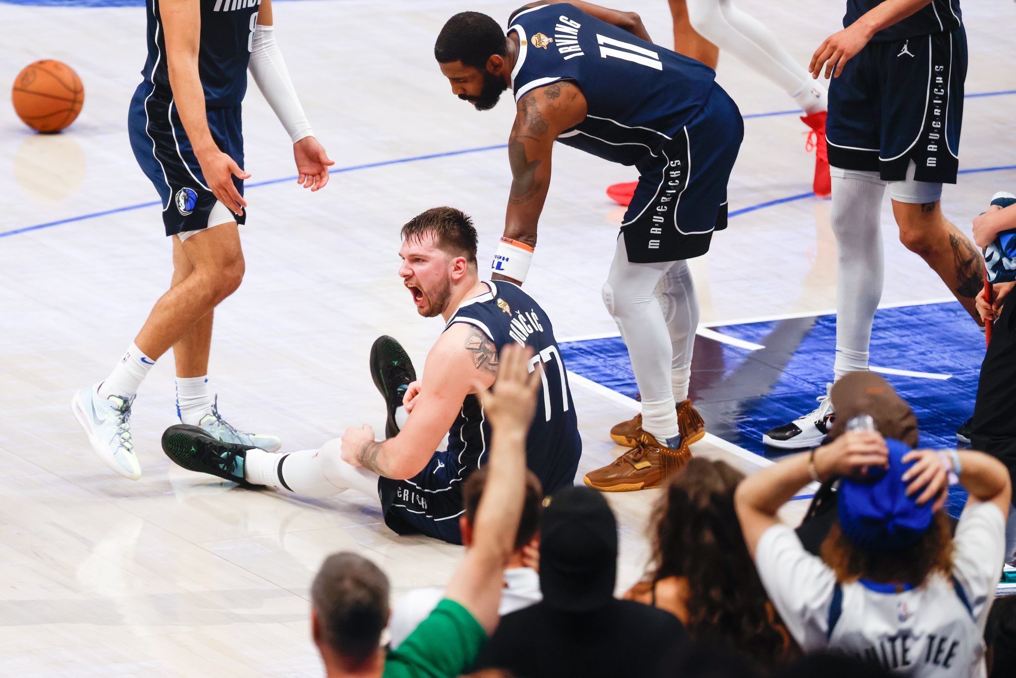 Luka Doncic and the Mavericks in big NBA Finals hole