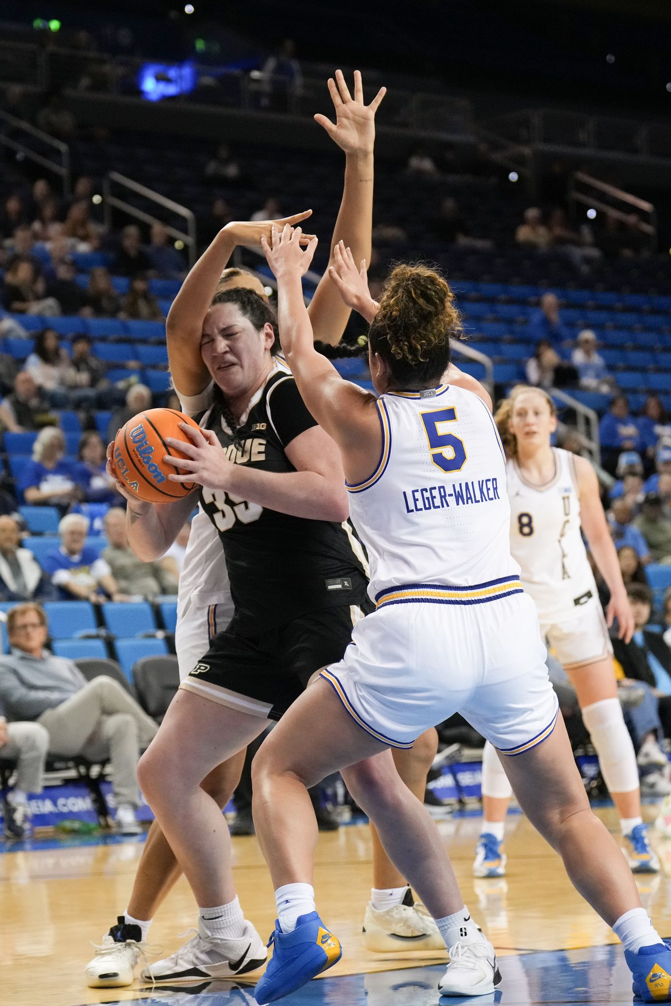 No. 3 UCLA routs Purdue 96-48 to take sole possession of first place in ...