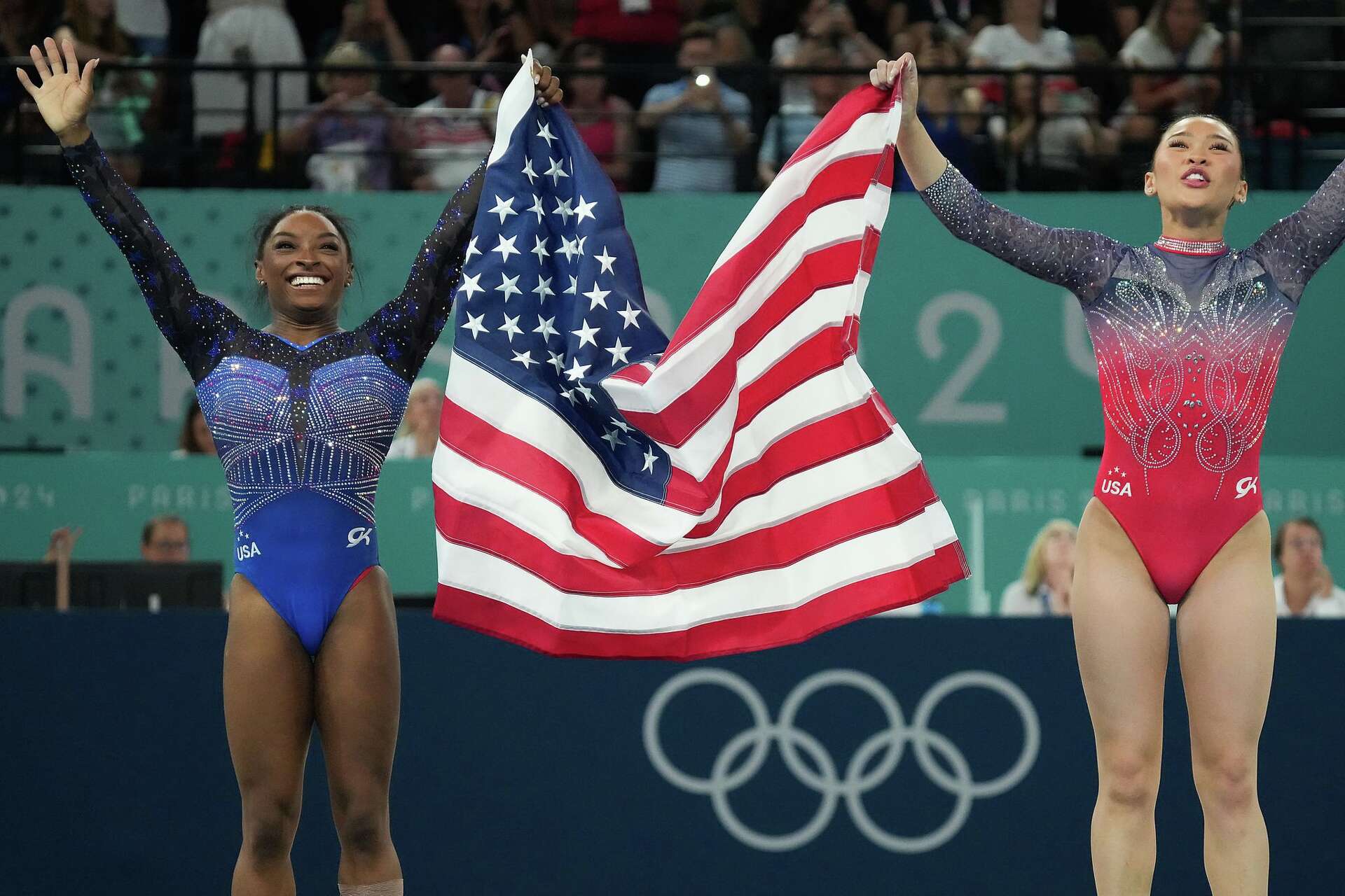 Simone Biles wins gymnastics all-around gold medal at Paris Olympics