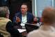 Transfinder President and CEO Antonio Civitella spoke to Transfinder in Schenectady on Wednesday.