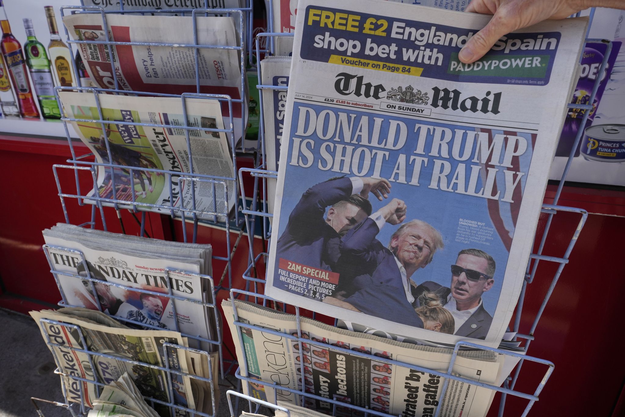 Trump rally shooting condemned by world leaders