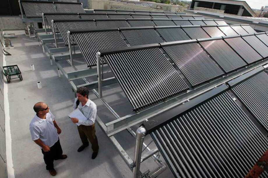 Solar Hot Water Systems Catching On San Antonio Express News