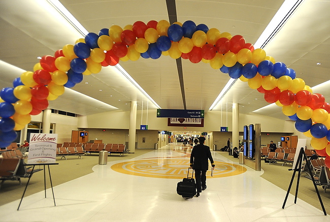 SAT Terminal B Opening