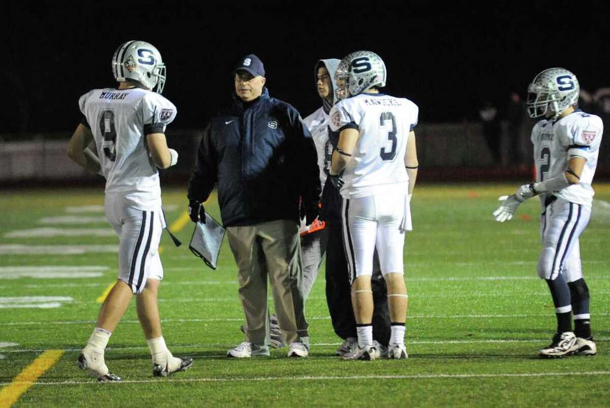 Class LL football Glastonbury 7, Staples 6