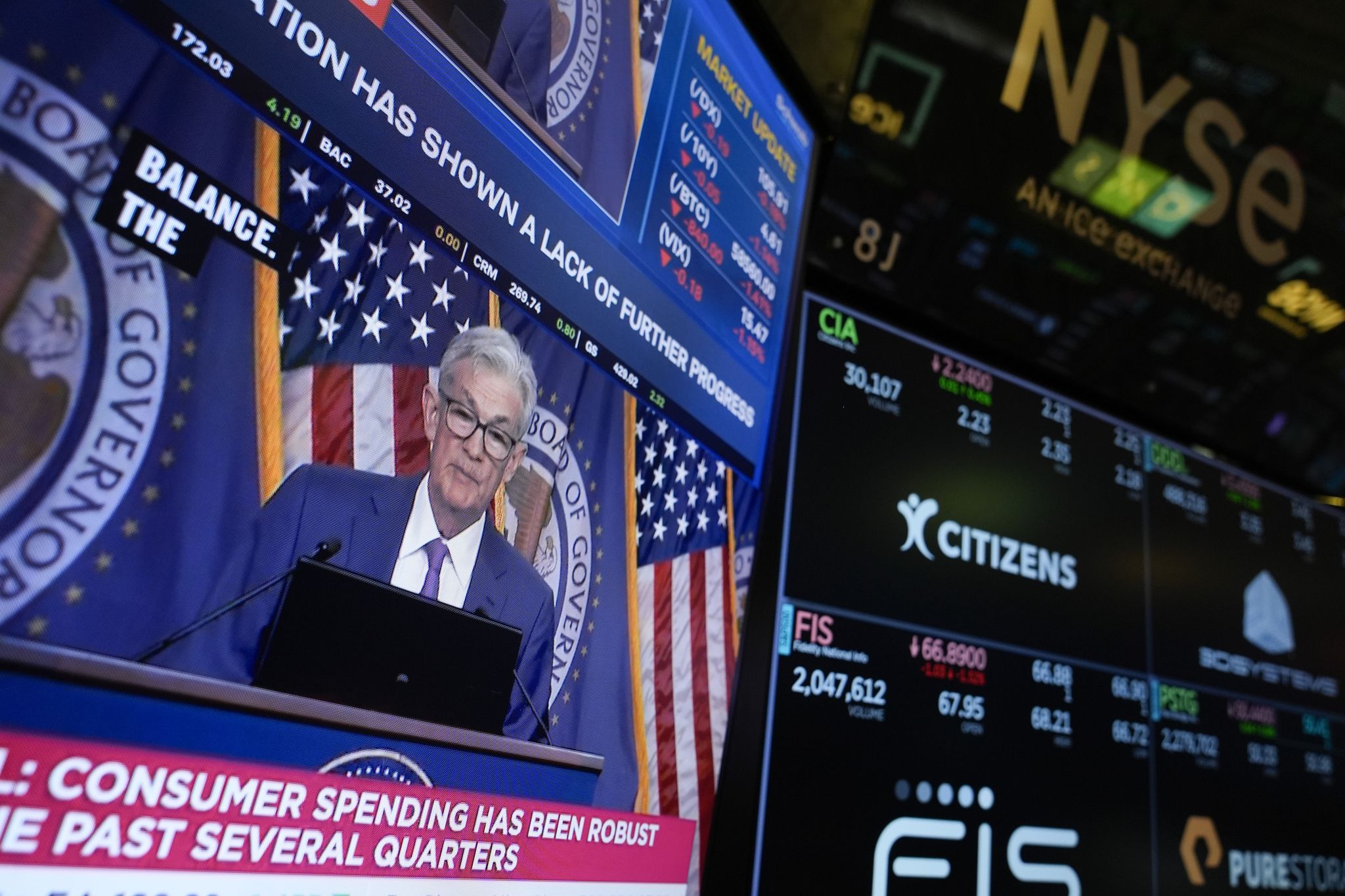 Fed cuts rates by half point in decisive bid to defend economy