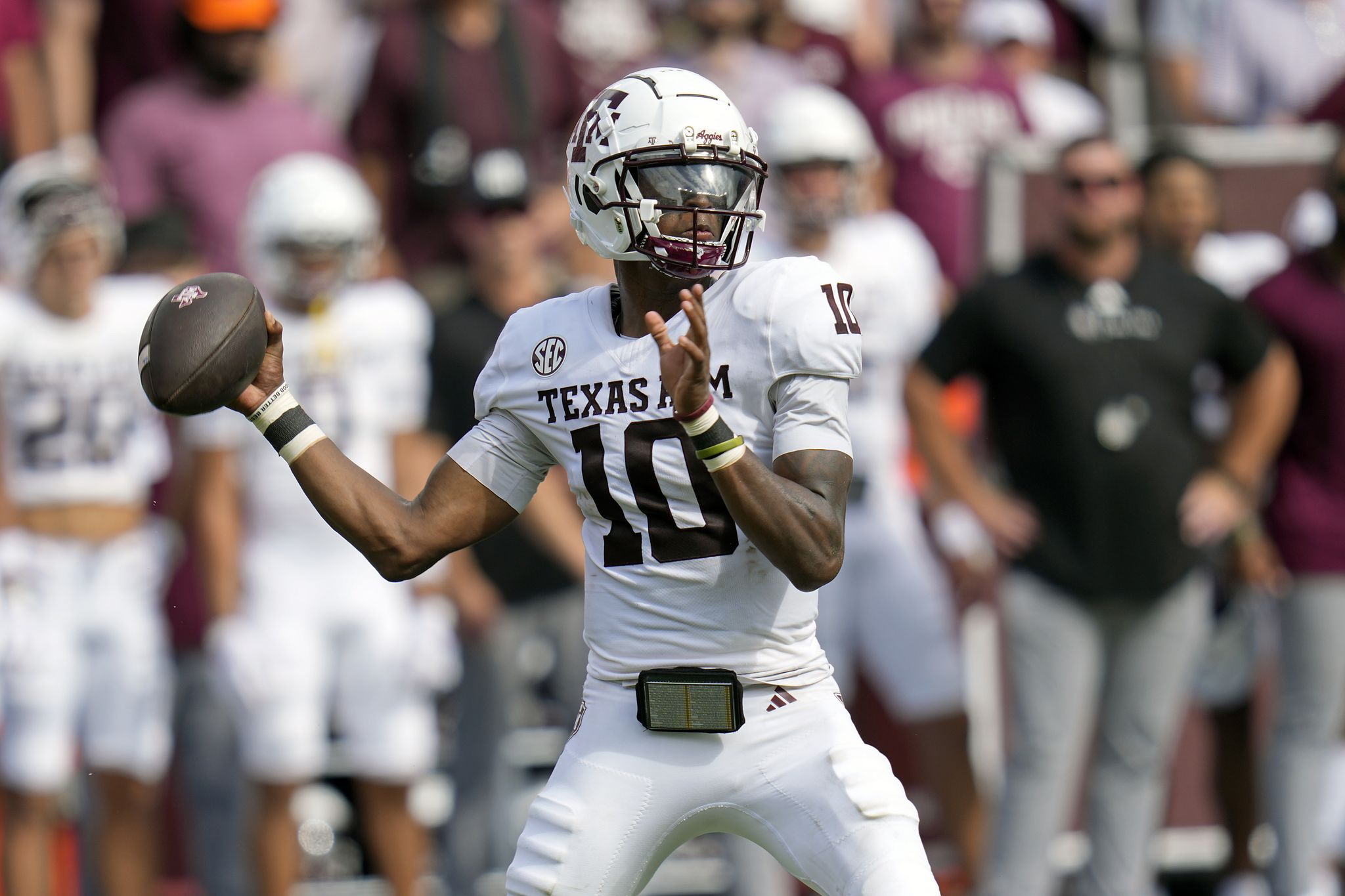 Marcel Reed Teex Texas A&M QB Marcel Reed to make second start against Bowling Green ...