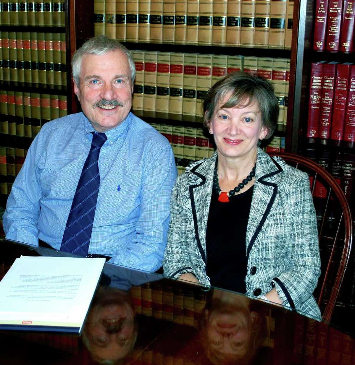 SPECTRUM/At Candlewood Mediation Center, the team of attorney Katherine Webster-O'Keefe and licensed clinical psychologist Tom Condon offer clients a way to jointly work together on their divorce through the process of co-mediation. Offices are located in New Milford and Brookfield. For Greater New Milford Chamber of Commerce Business Quarterly for December 2010.