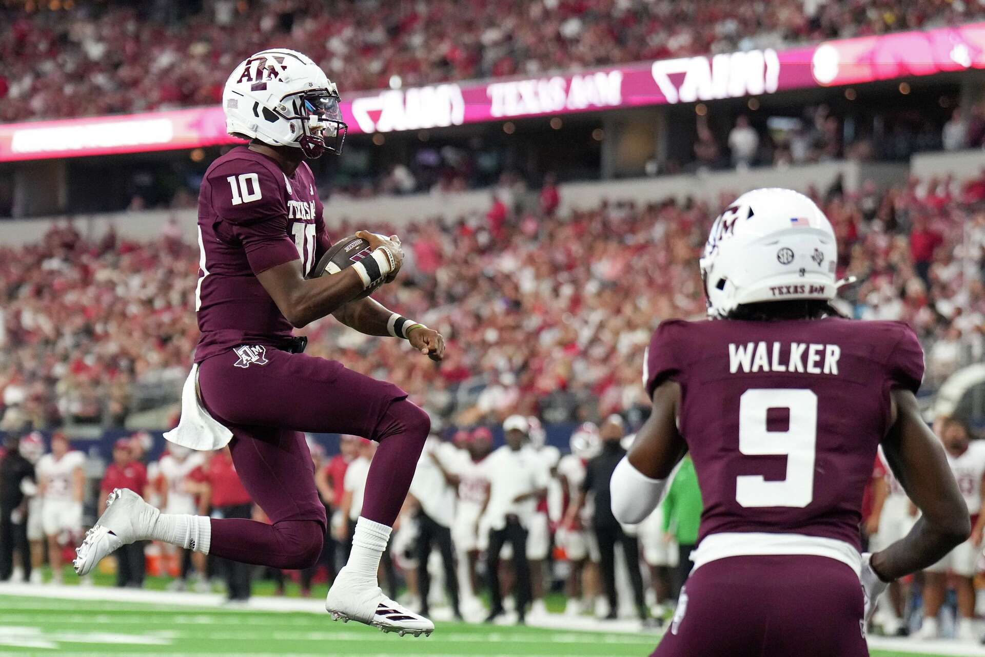 Marcel Reed Highlights Marcel Reed, John Mateer key to Texas A&M, Oklahoma CFP hopes