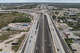 Shown are aerial views of the Interstate 2/Interstate 69-C interchange in Pharr, Texas.