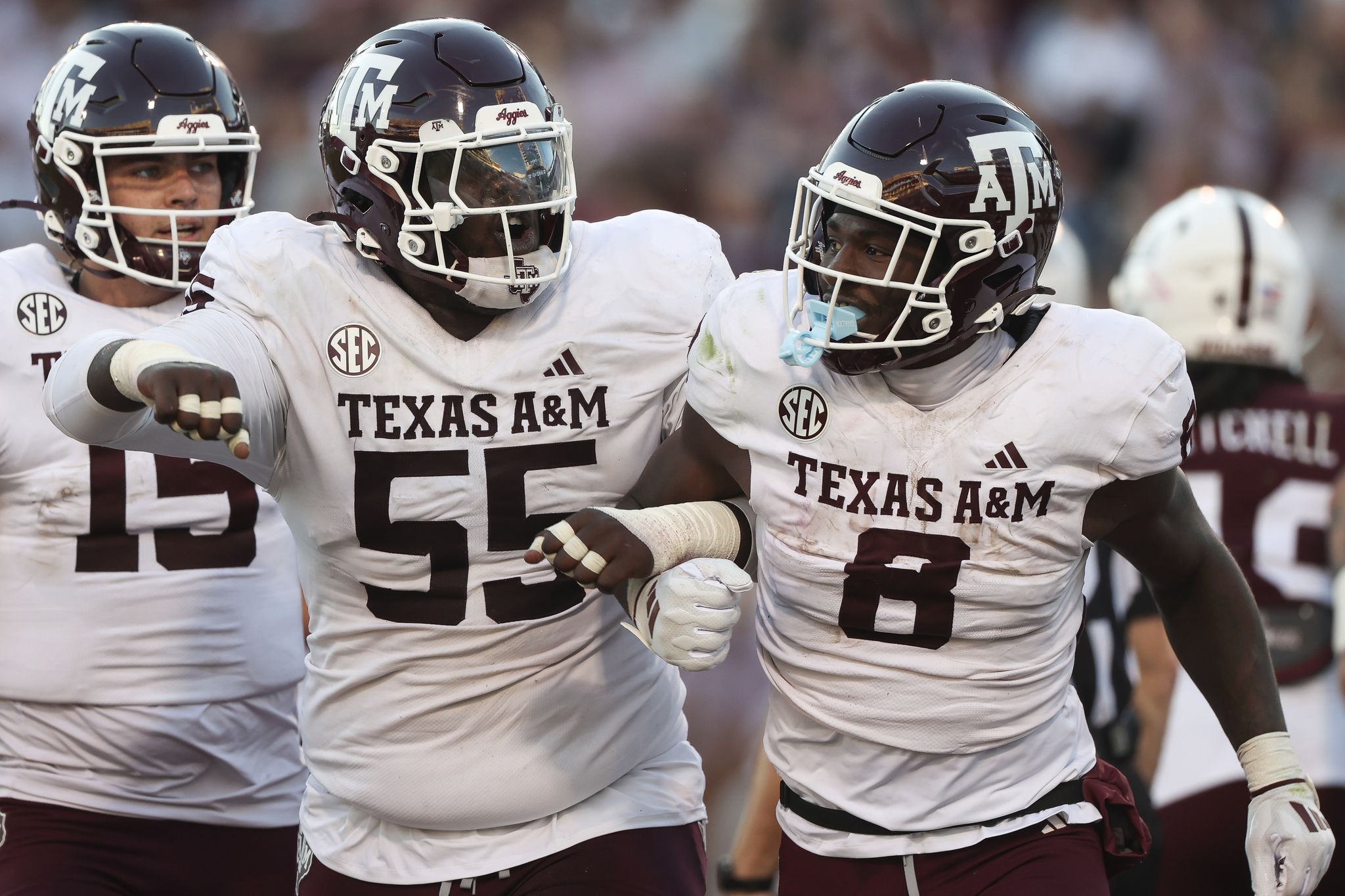 OL Ar'Maj Reed-Adams announces return to Texas A&M for 2025