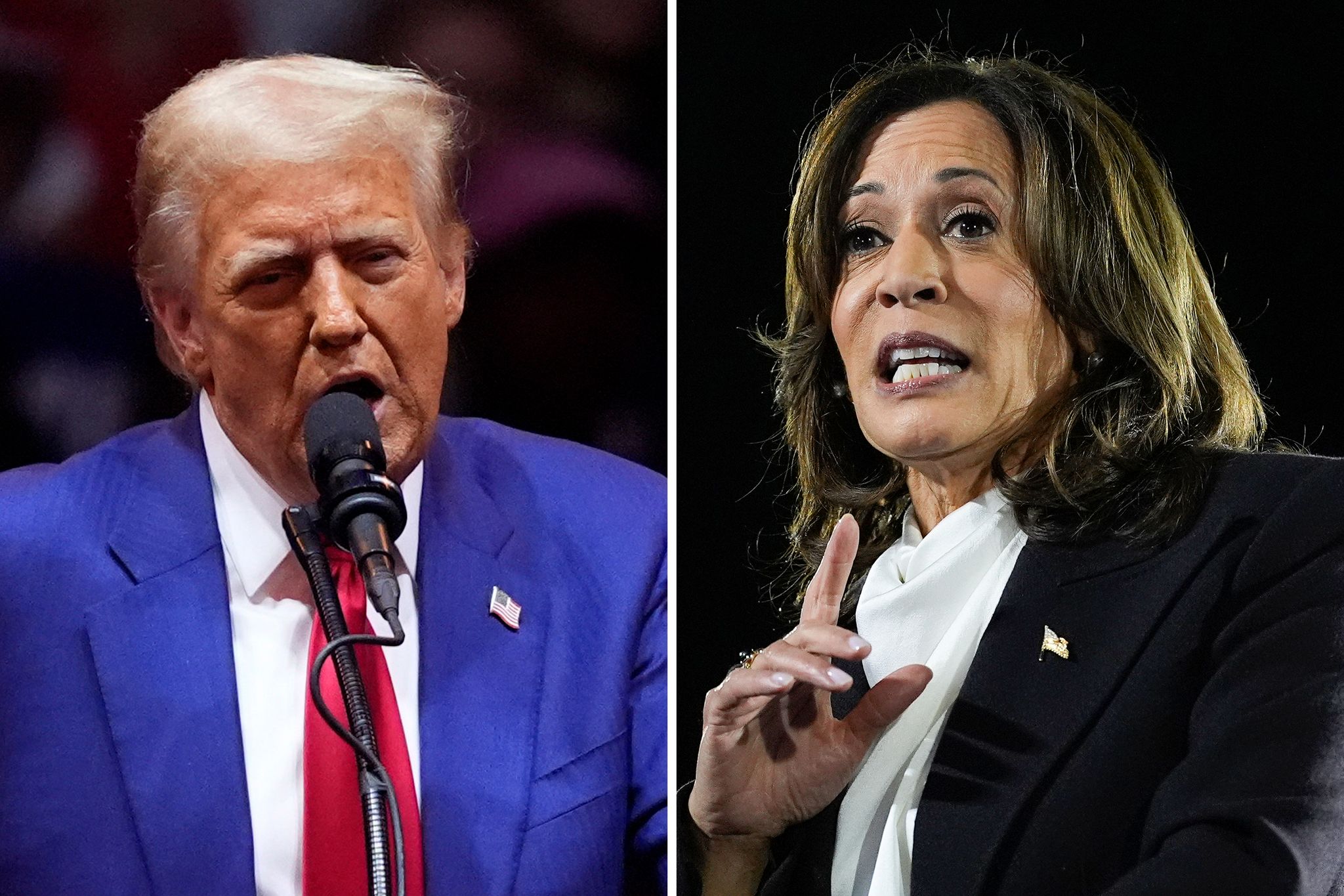 Donald Trump sues CBS over Kamala Harris '60 Minutes' interview
